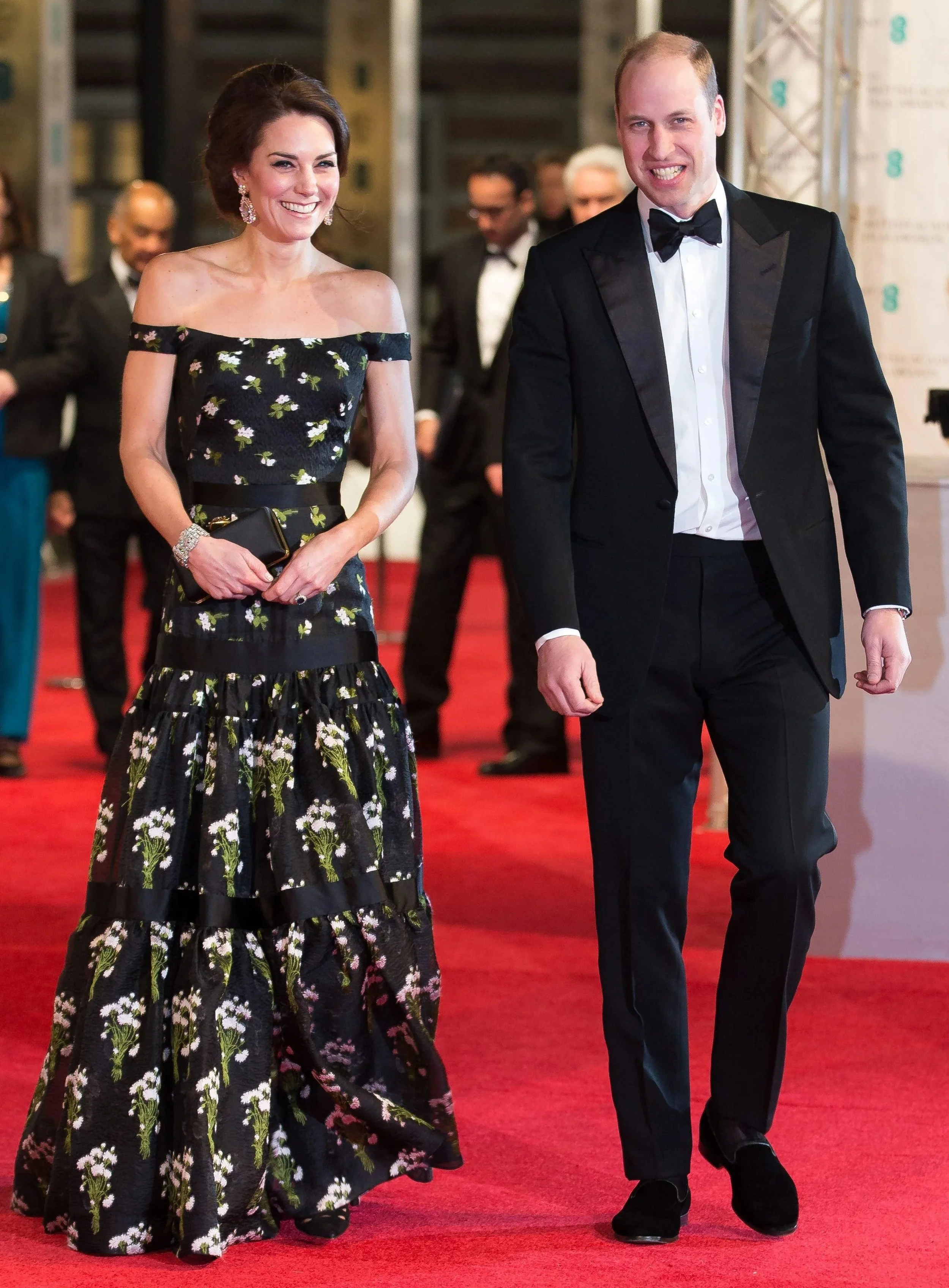 The Duke and Duchess of Cambridge Attend BAFTA 2017