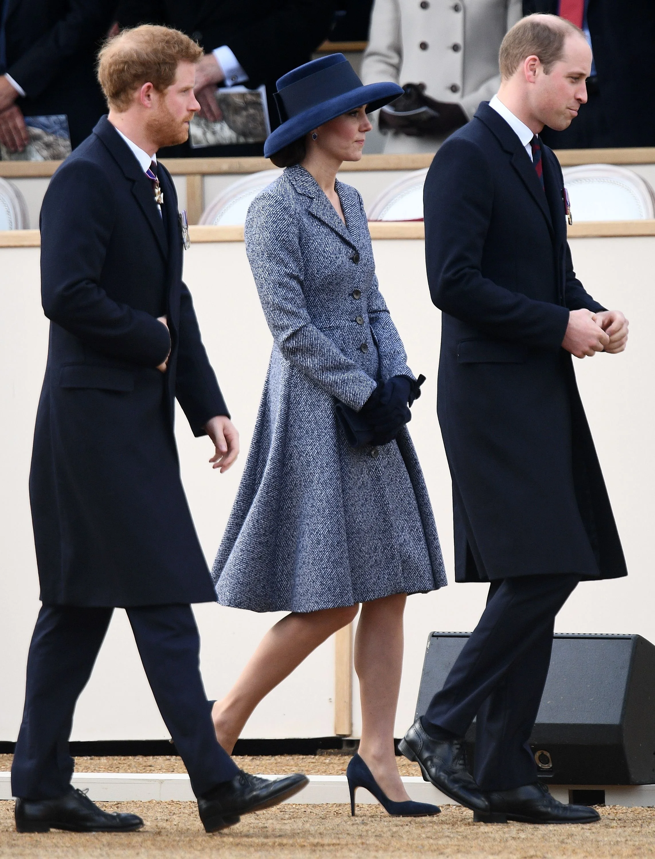 The Duke and Duchess of Cambridge & Prince Harry Attend Dedication Service of The Iraq and Afghanistan Memorial