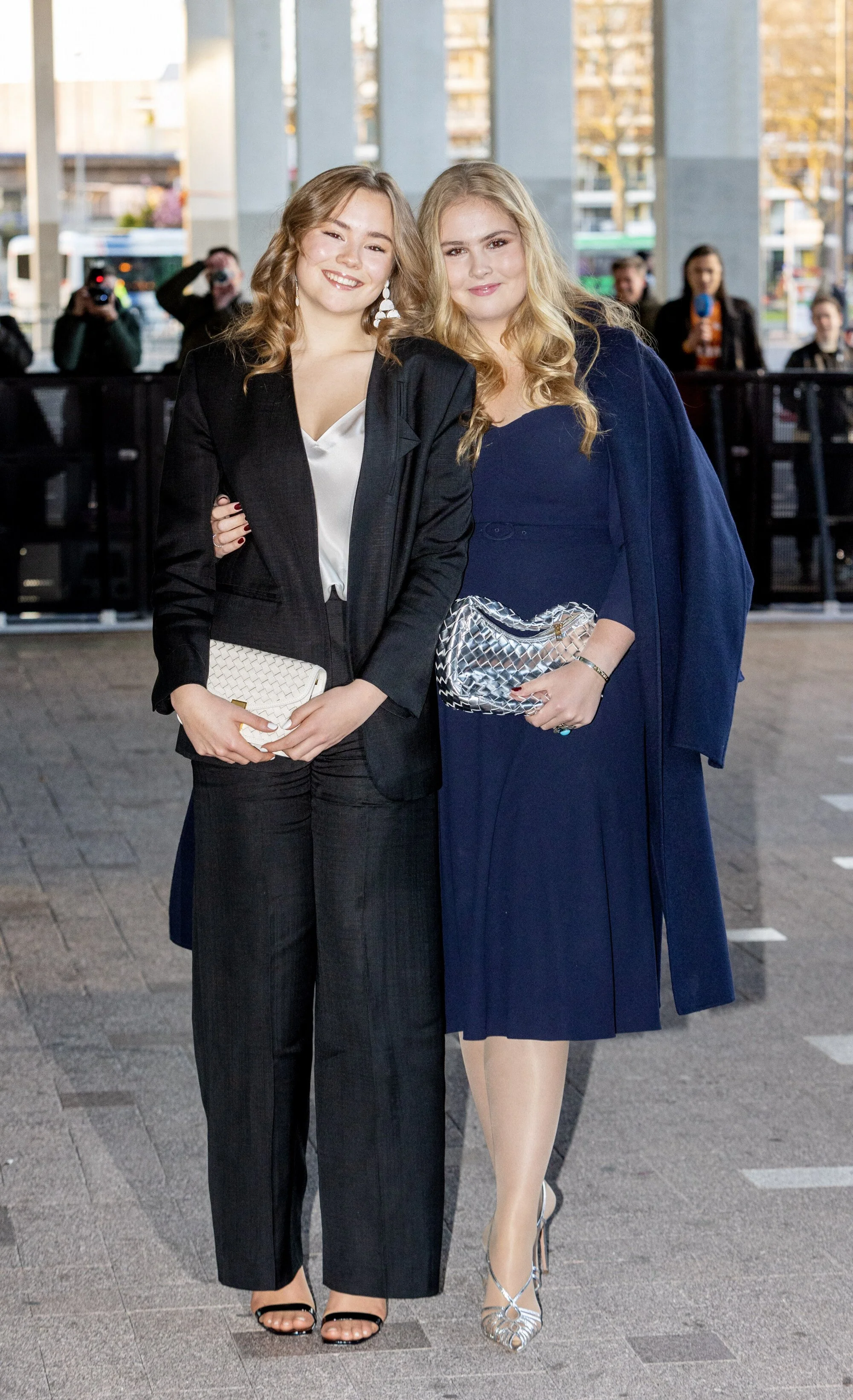 The Princess Orange and Princess Ariane Attend King's Day Concert 2023 in Rotterdam