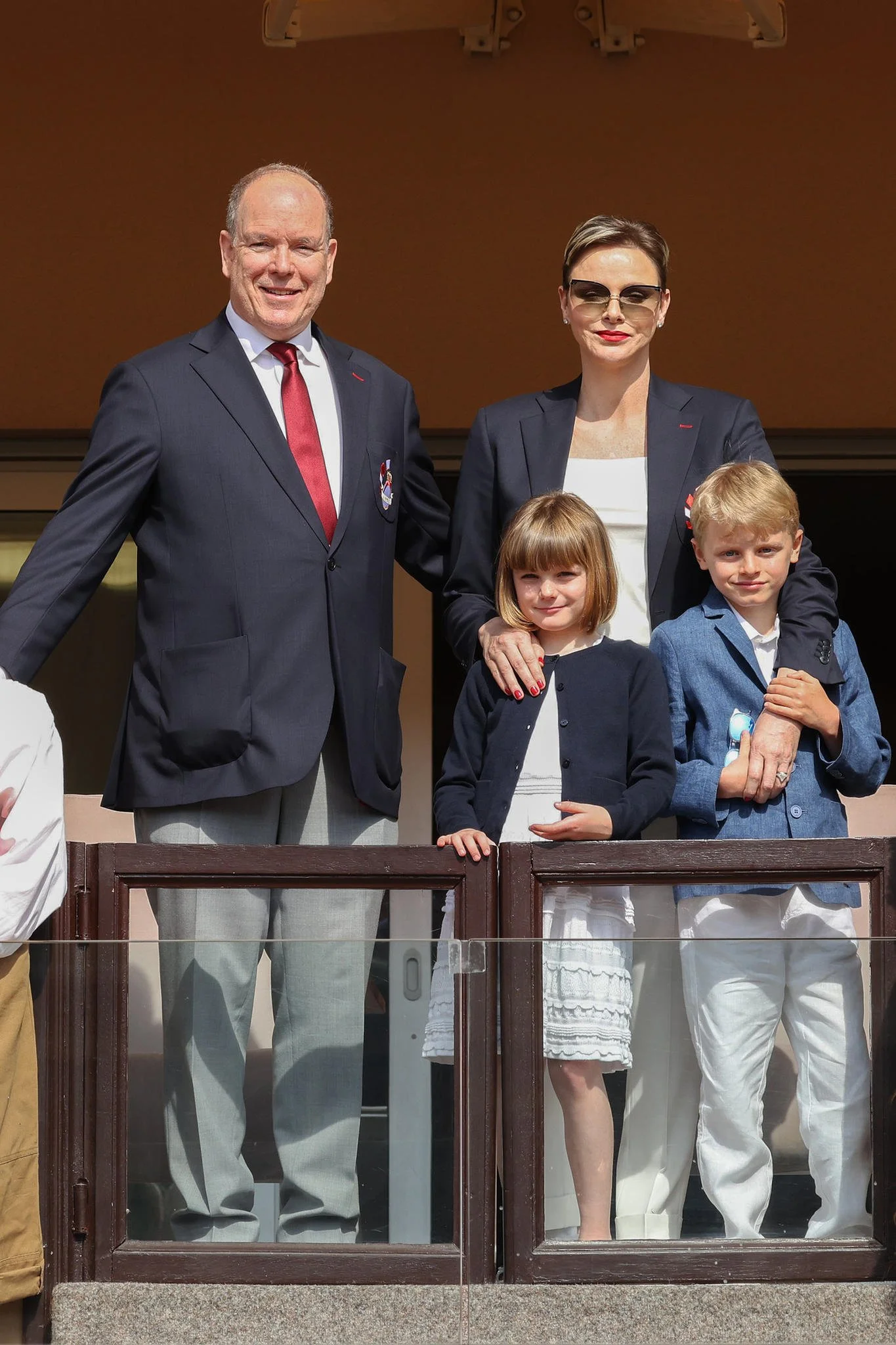 The Prince and Princess of Monaco Attend Sainte Dévote Rugby Tournament 2023