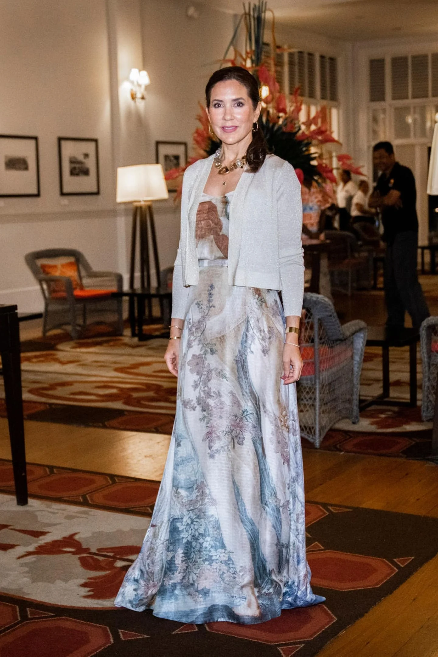 Crown Princess Mary Attends Reception in Suva
