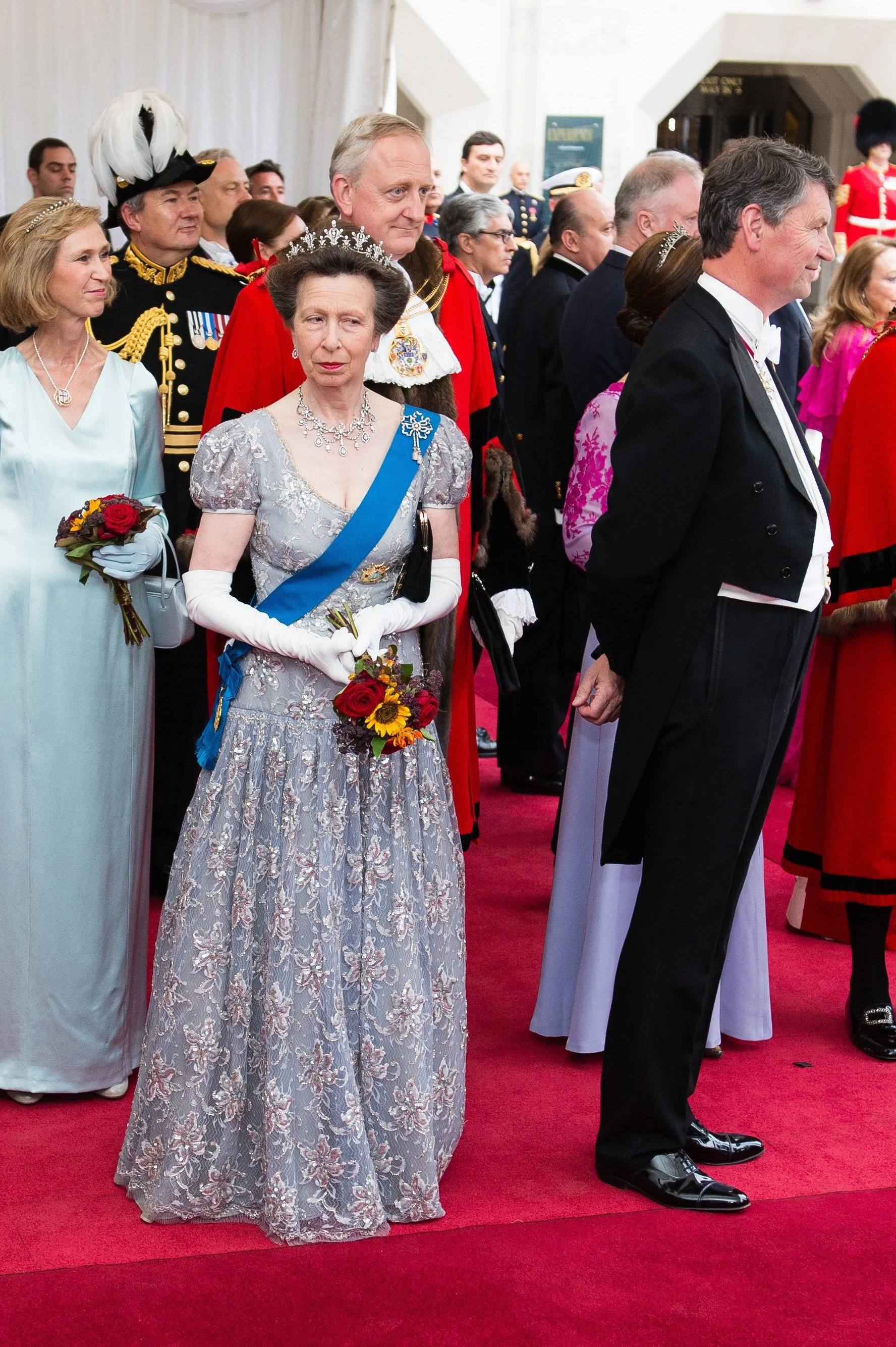 The Princess Royal Attends Lord Mayor's Banquet at Guildhall
