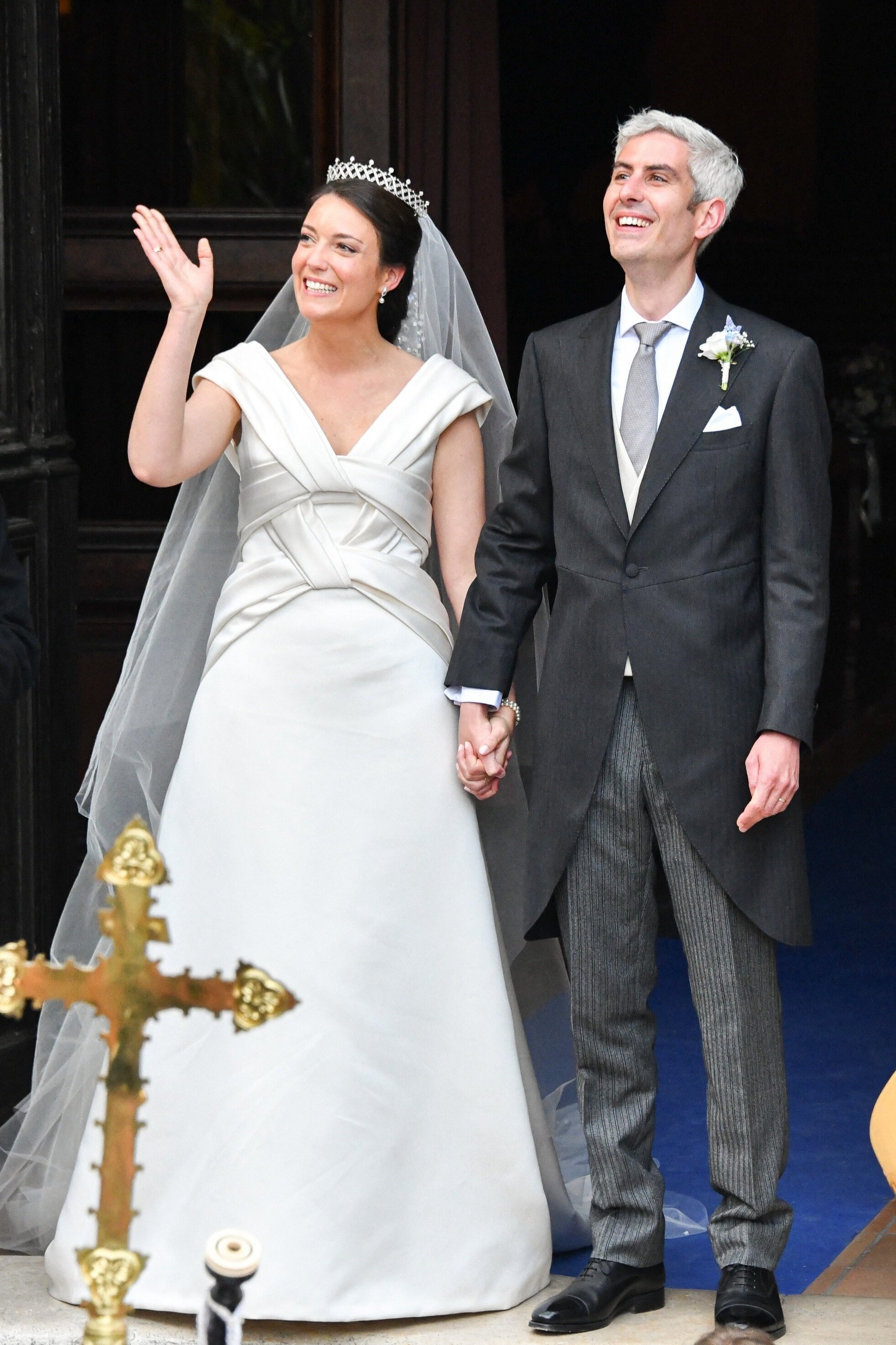 Princess Claire Attends Wedding of Princess Alexandra and Nicolas ...