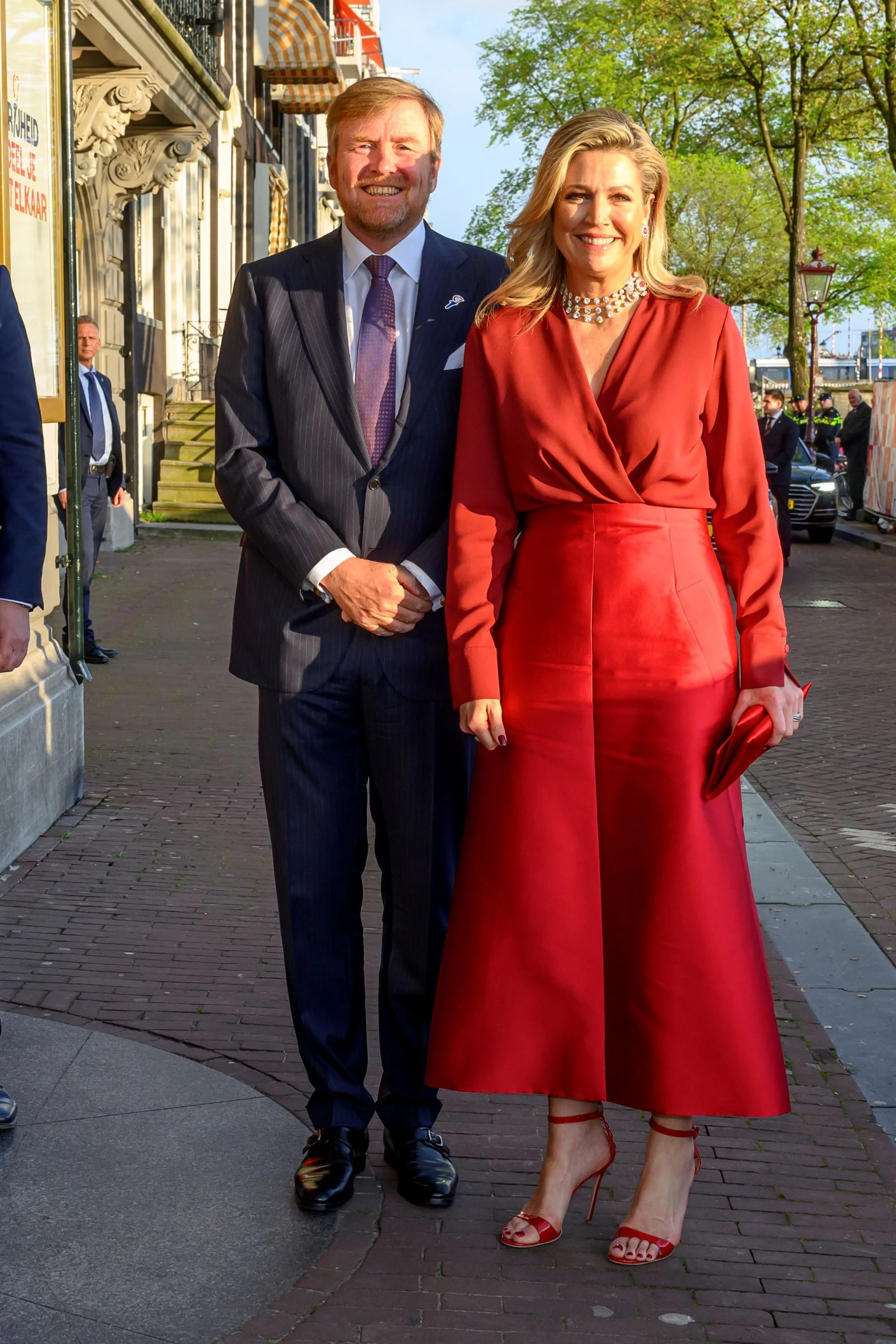 The King and Queen of the Netherlands Attend Liberation Day Concert 2023