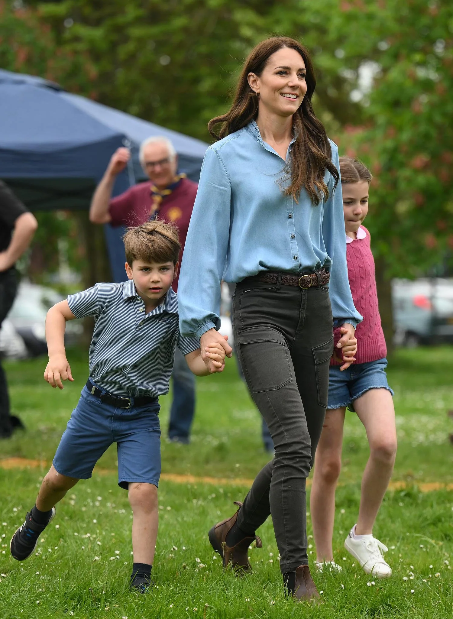 The Prince and Princess of Wales Take Part in Big Help Out