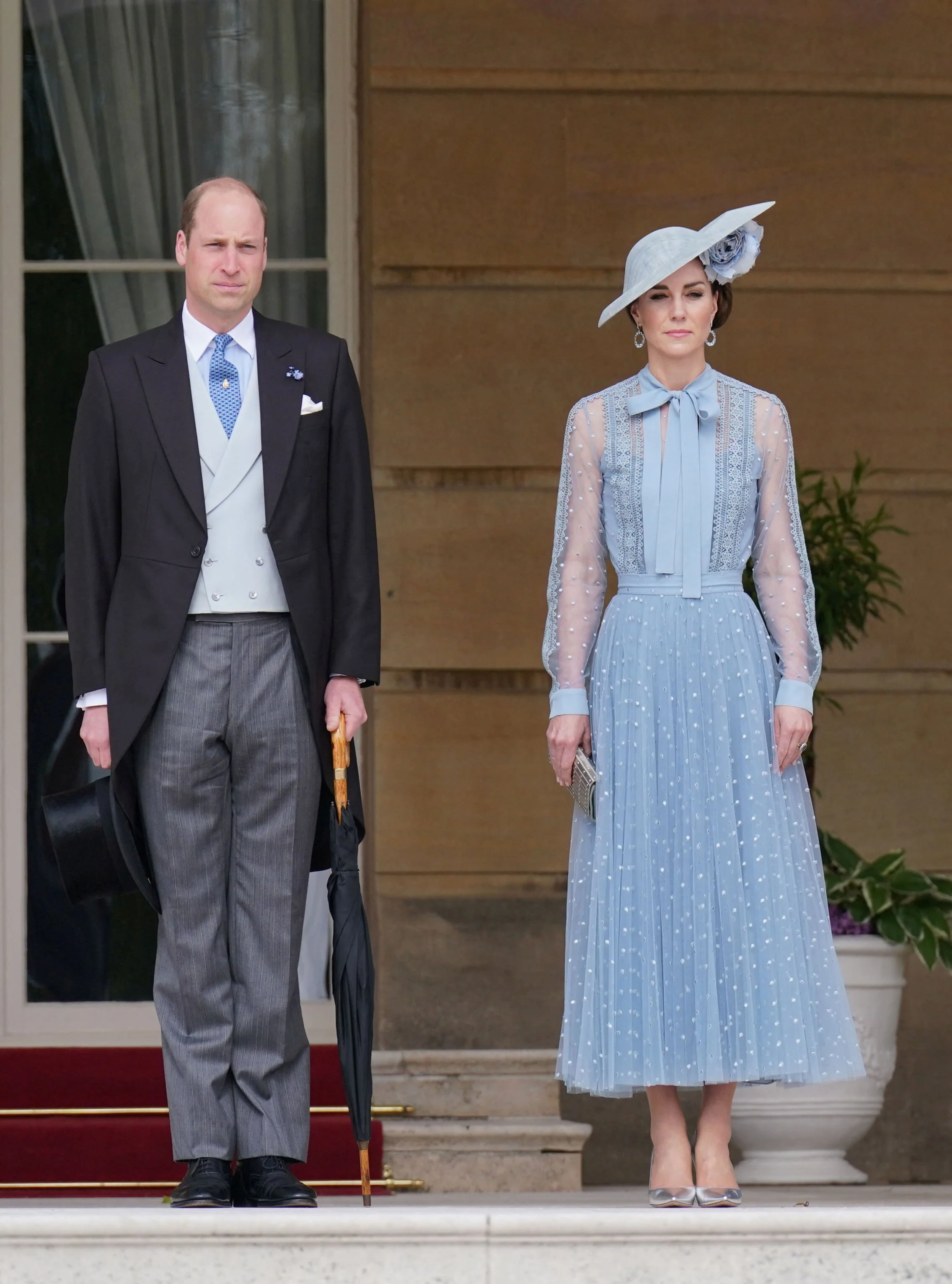 The Prince and Princess of Wales Attend Royal Garden Party