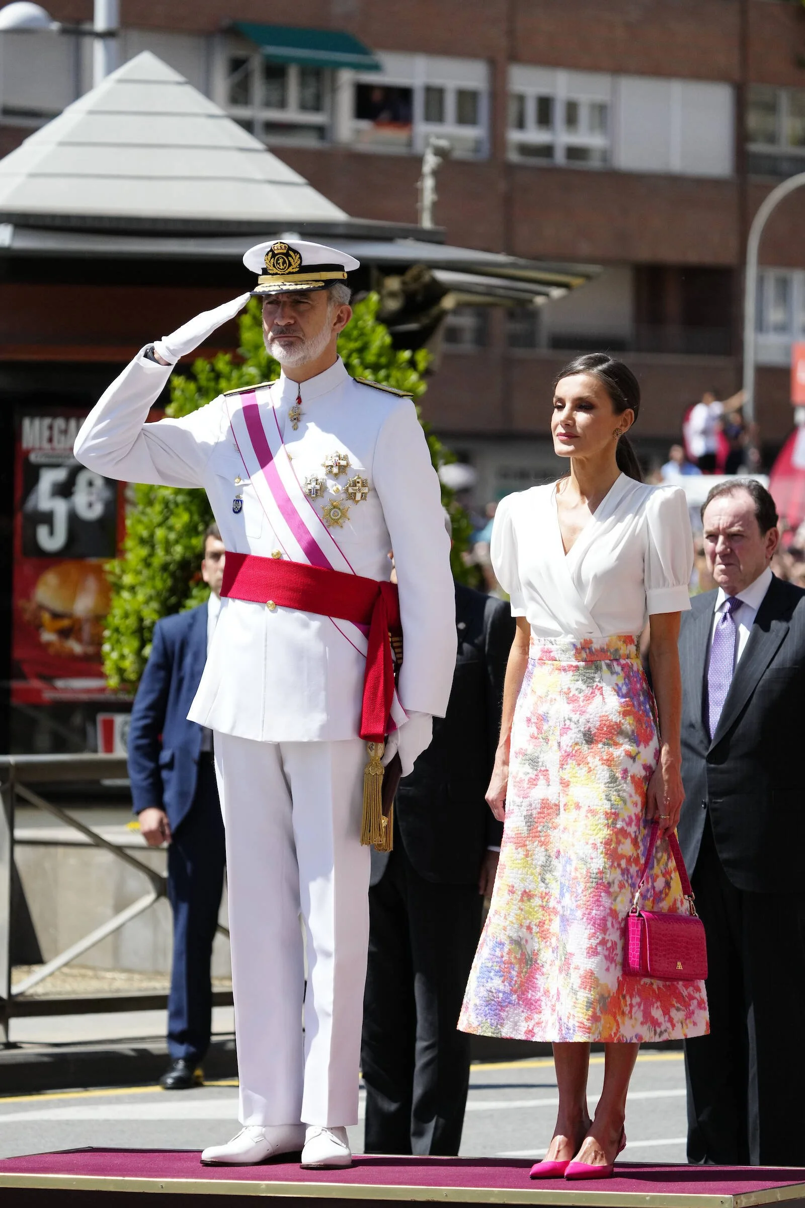 The King and Queen of Spain Attend Armed Forces Day 2023 Parade in Granada
