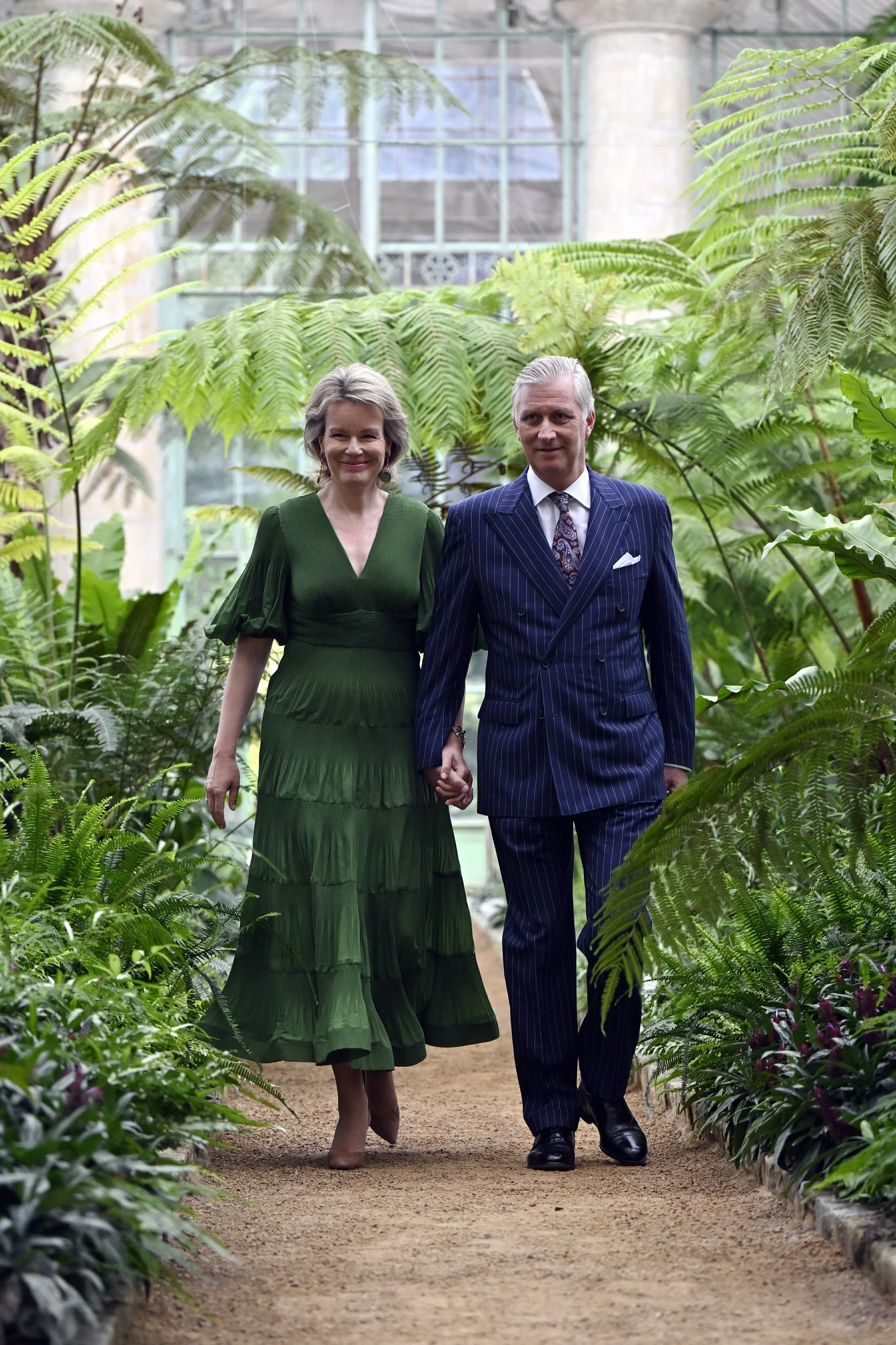 The King and Queen of the Belgians Host Reception for Delegation of European Parliament