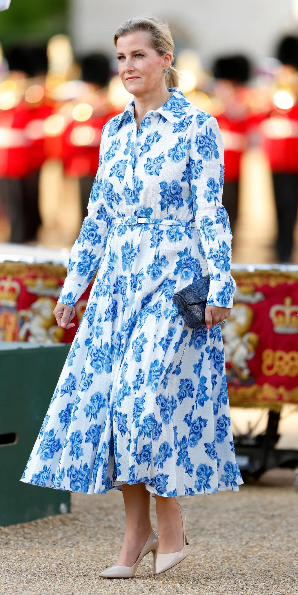 The Duchess of Edinburgh Takes Salute at The Household Division Beating Retreat