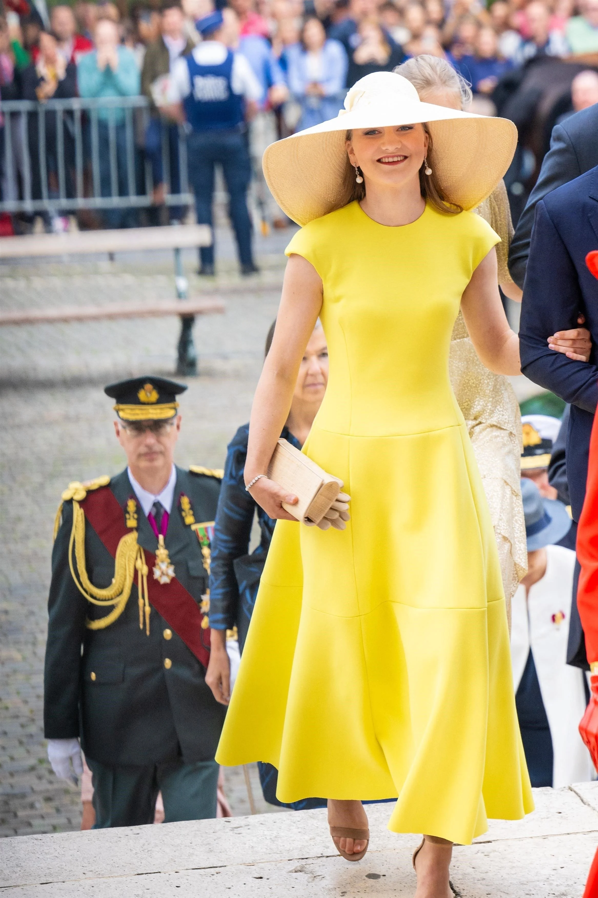 Princess Elisabeth Attends National Day 2023 Te Deum
