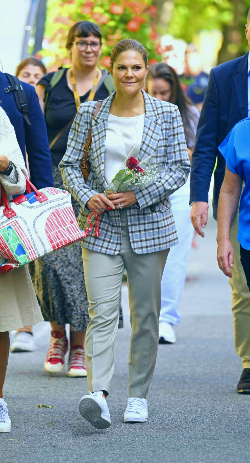 Crown Princess Victoria Visits Charity Shops in Hallunda