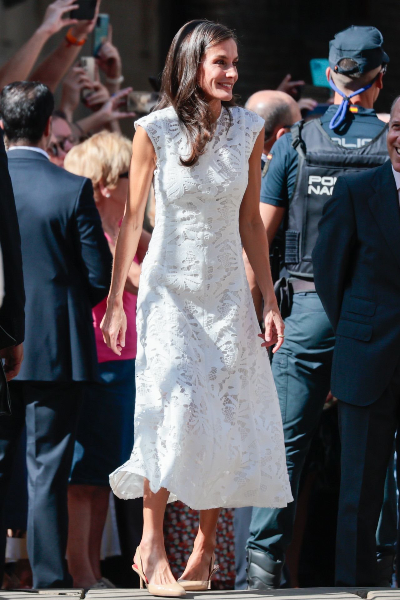 The King and Queen of Spain Visit Pamplona