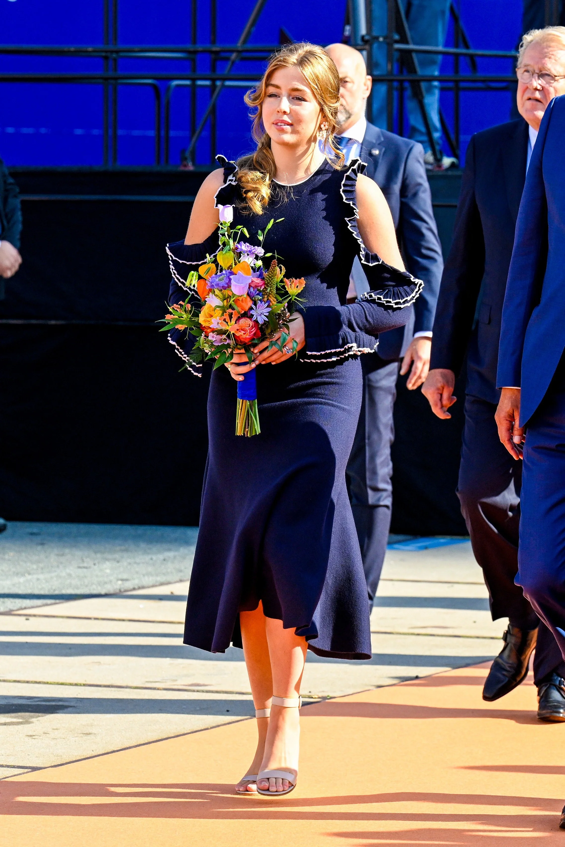 Princess Alexia Baptises VOX Alexia in Rotterdam