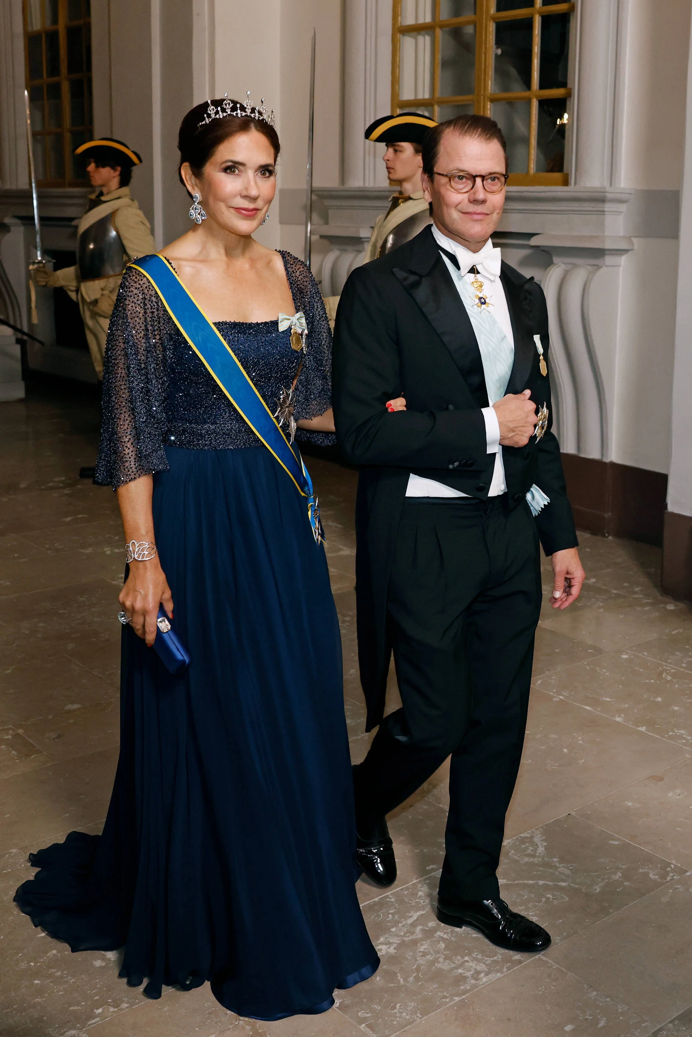 Crown Princess Mary Attends Golden Jubilee Banquet in Stockholm