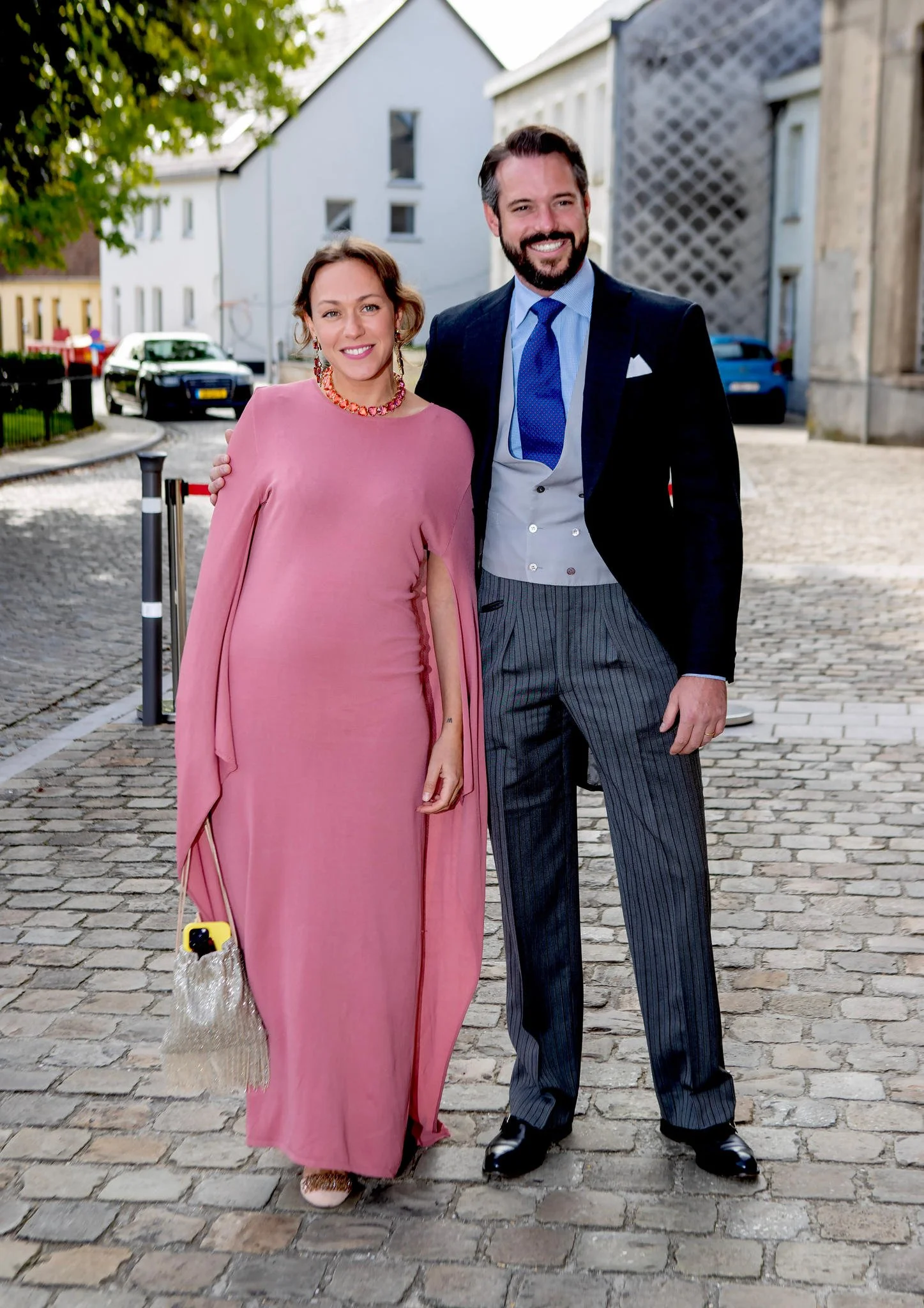 Princess Marie-Gabrielle Attends Wedding of Archduke Alexander and Natacha Roumiantzoff