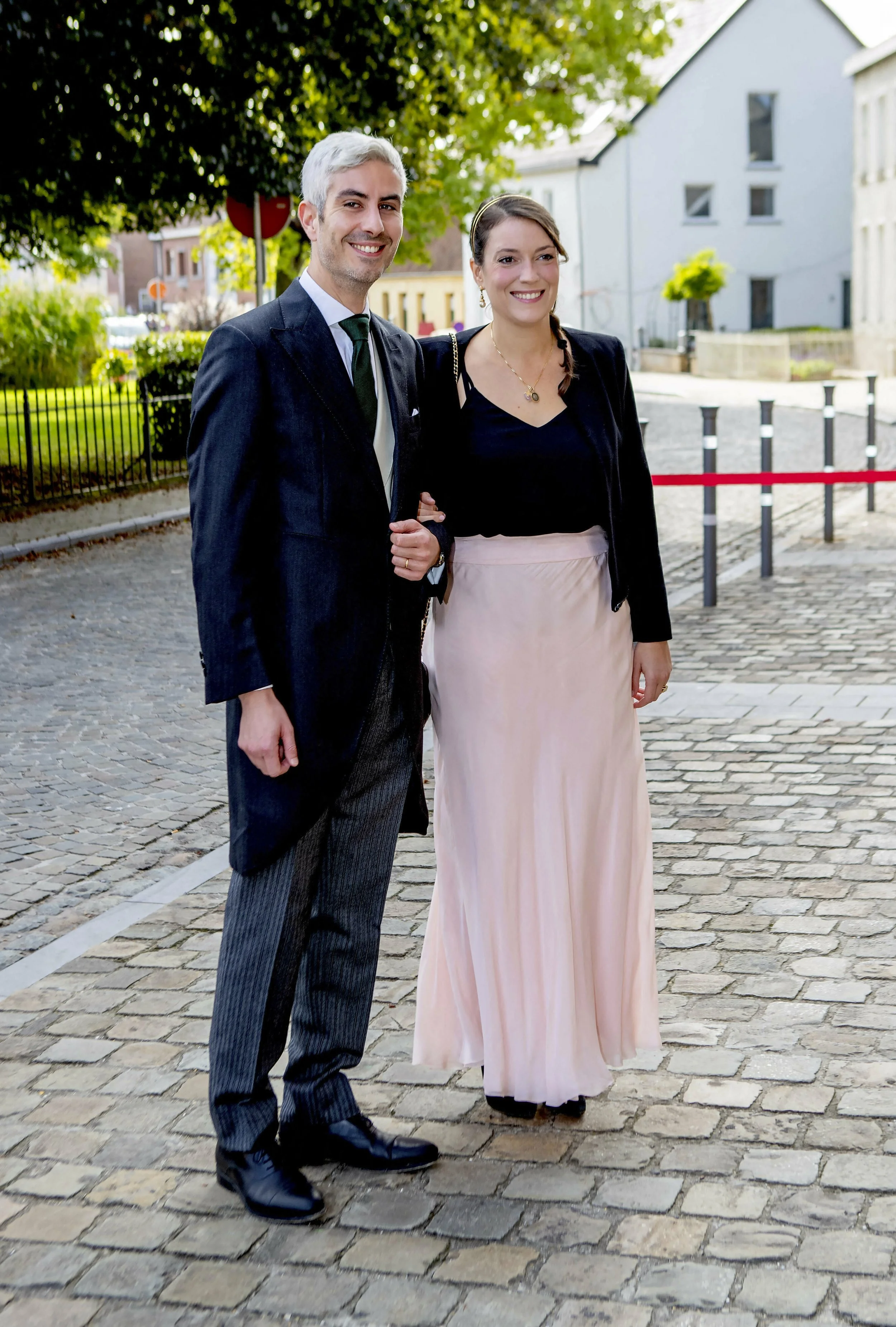 Princess Alexandra Attends Wedding of Archduke Alexander and Natacha Roumiantzoff