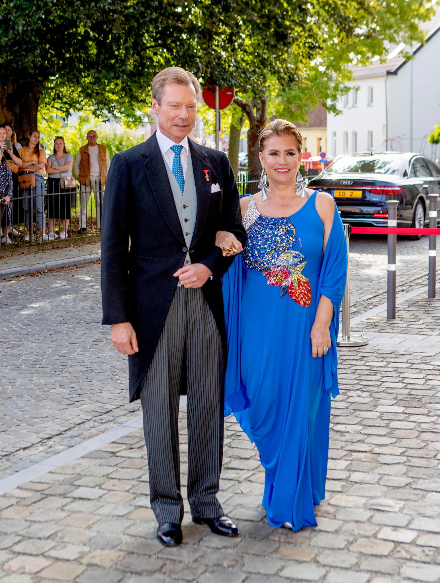 Th Grand Duke and Grand Duchess of Luxembourg Attend Wedding of Archduke Alexander and Natacha Roumiantzoff