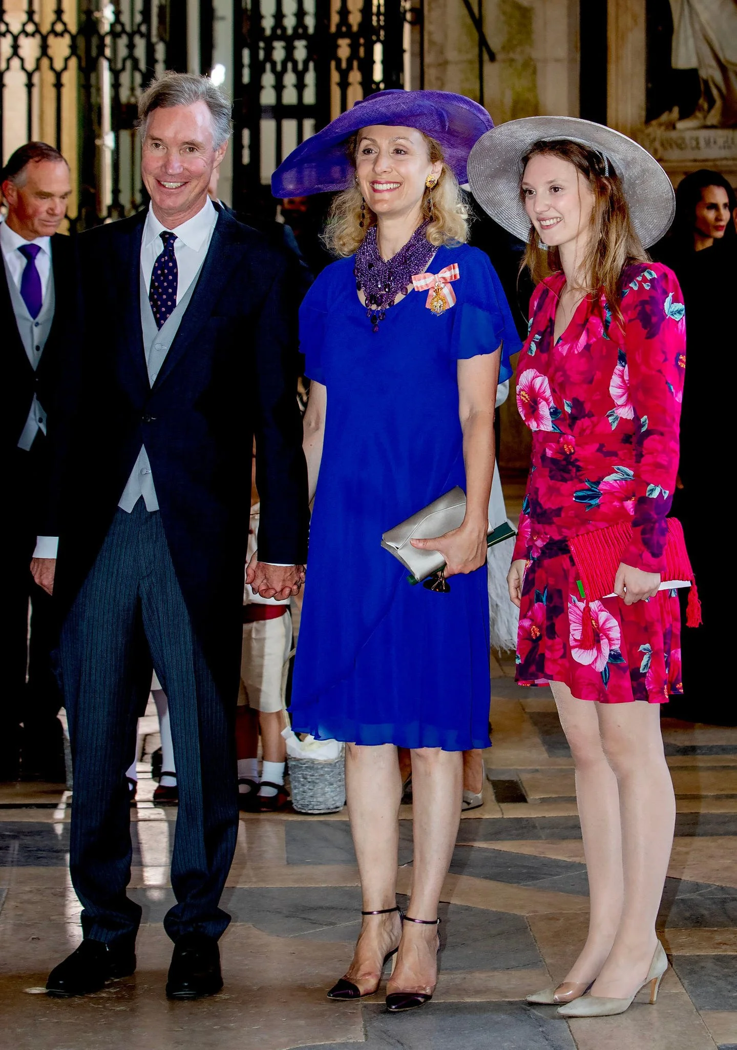 Princess Sibilla and Princess Charlotte Attend Wedding of Infanta Maria Francisca