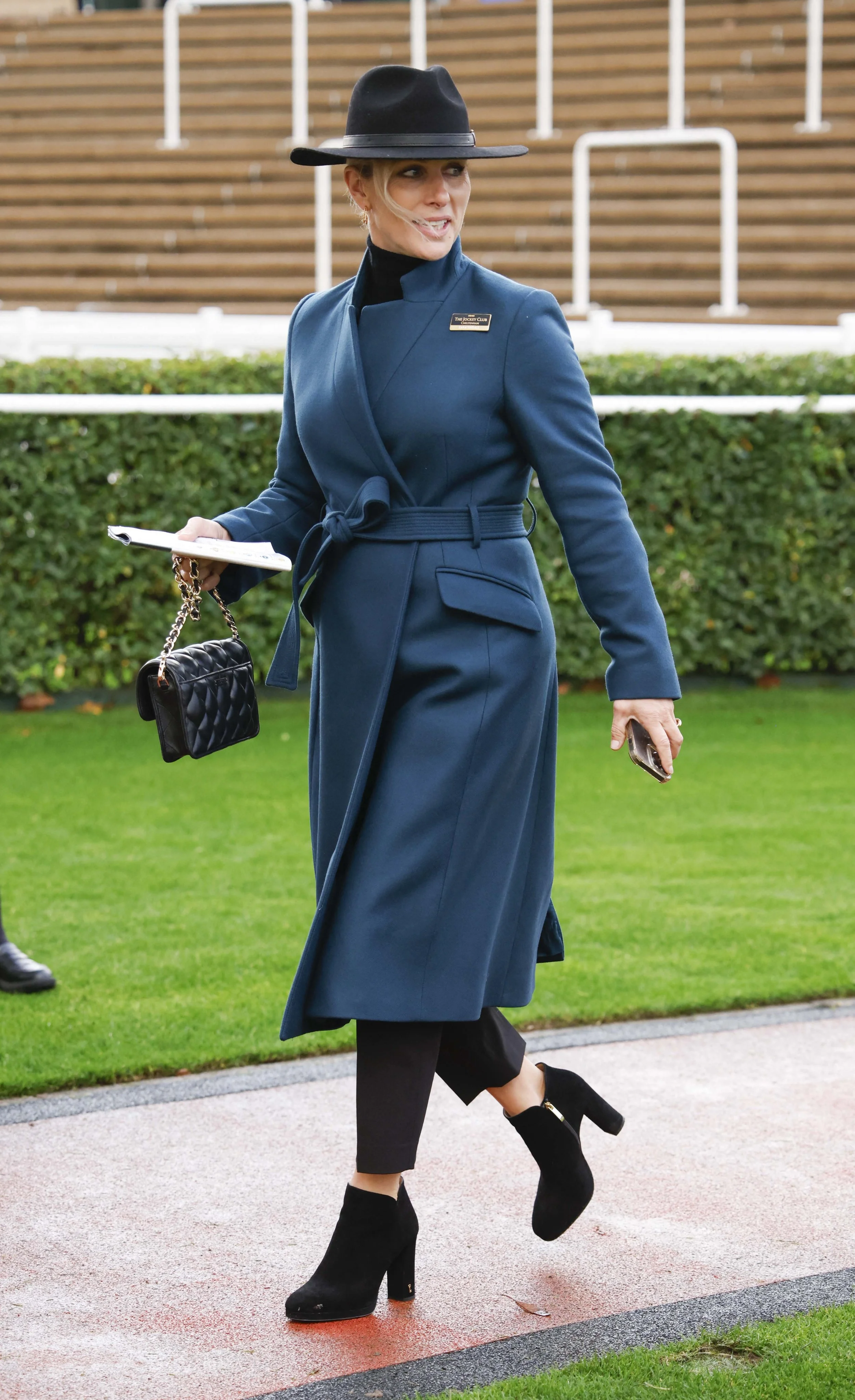 Zara Tindall Attends Cheltenham Race Course 2023 Opening