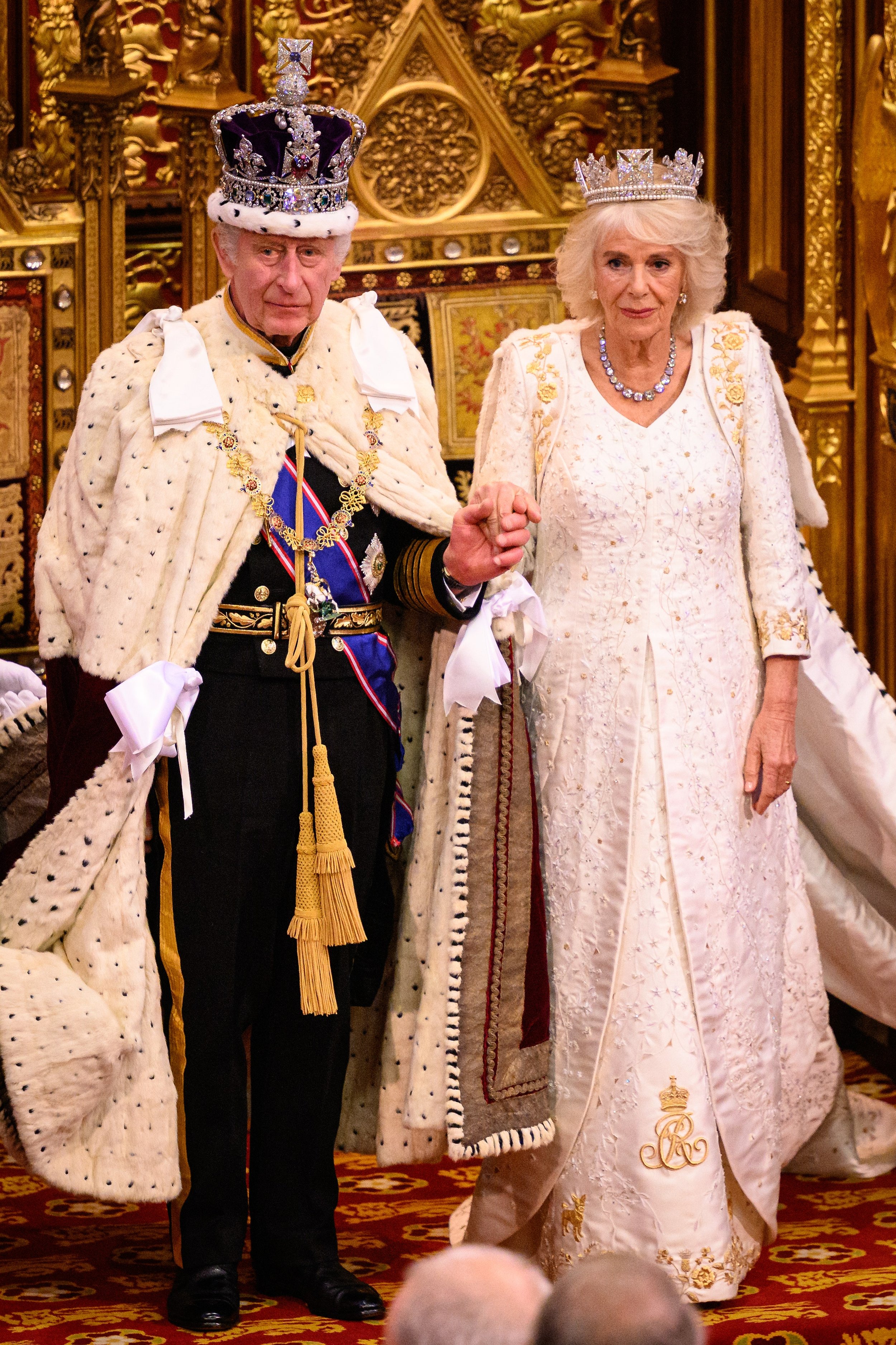 The King and Queen of the United Kingdom Attend Official Dinner in City ...