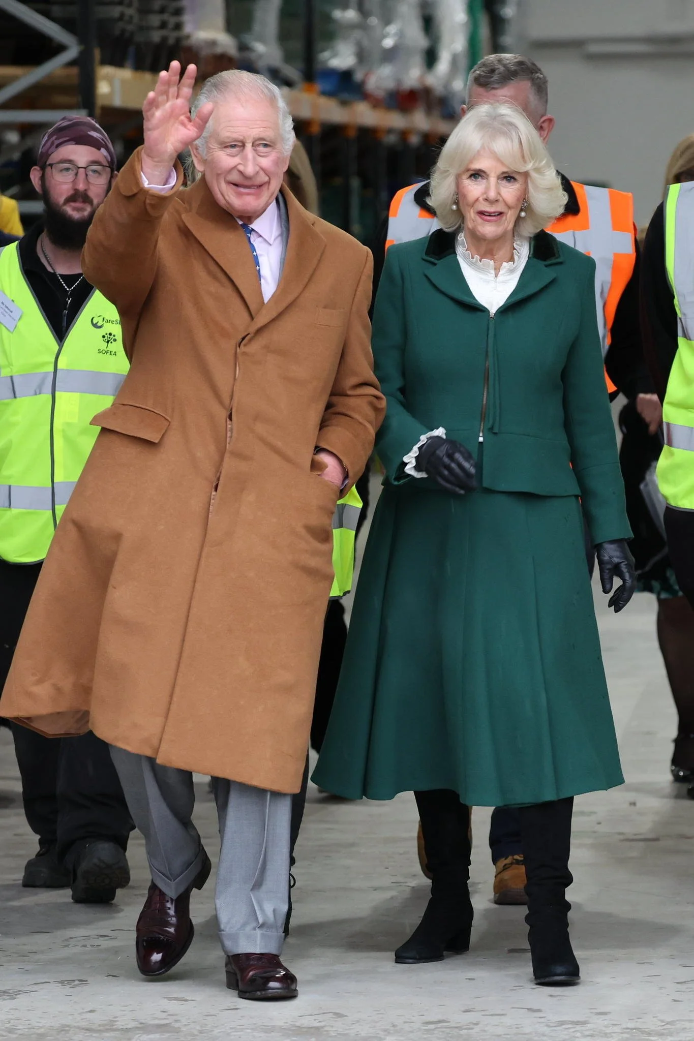 The King and Queen of the United Kingdom Launch Coronation Food Project