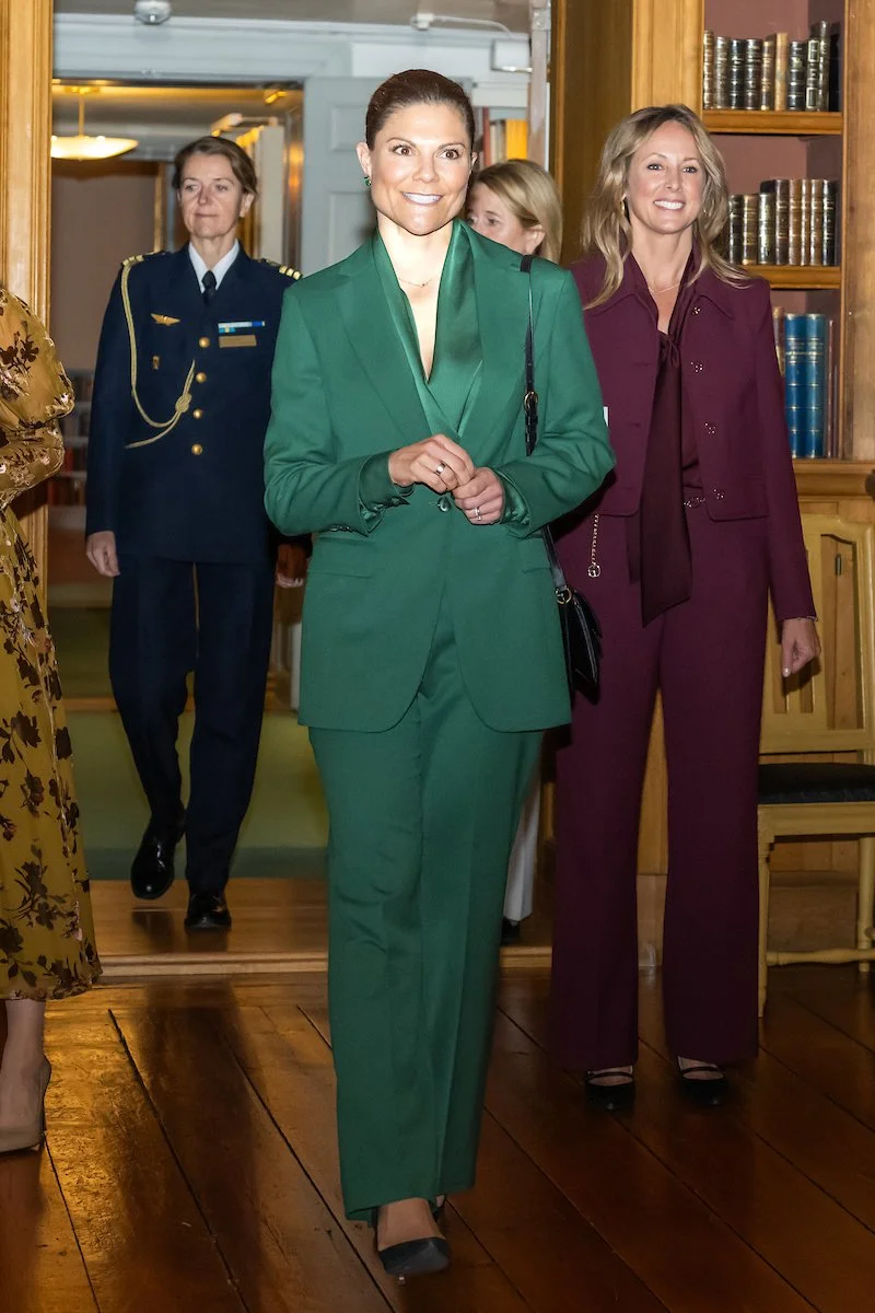 Queen Silvia and Crown Princess Victoria Attend Care About the Children Closing Seminar