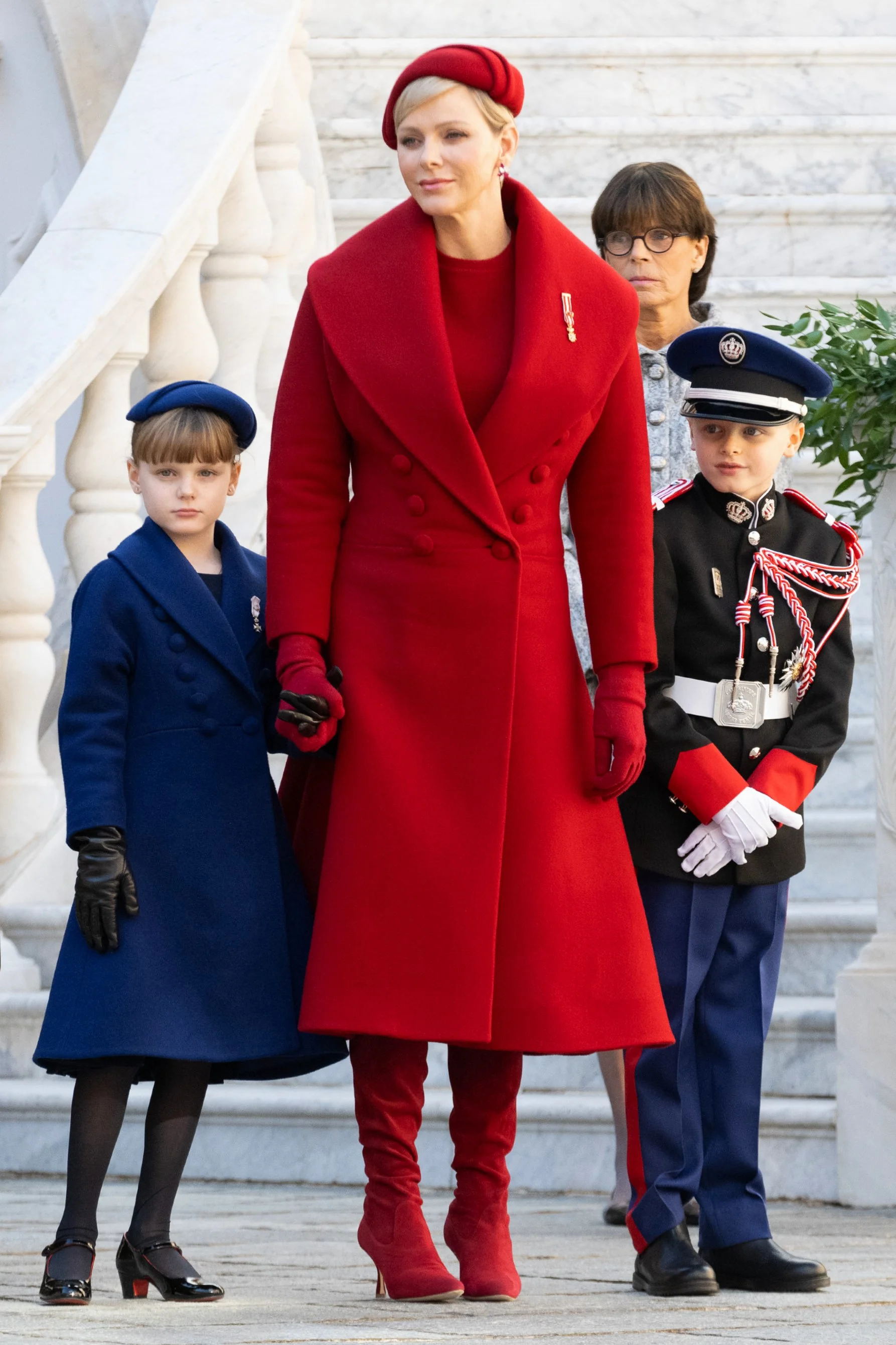 The Prince and Princess of Monaco Attend National Day 2023 Celebrations