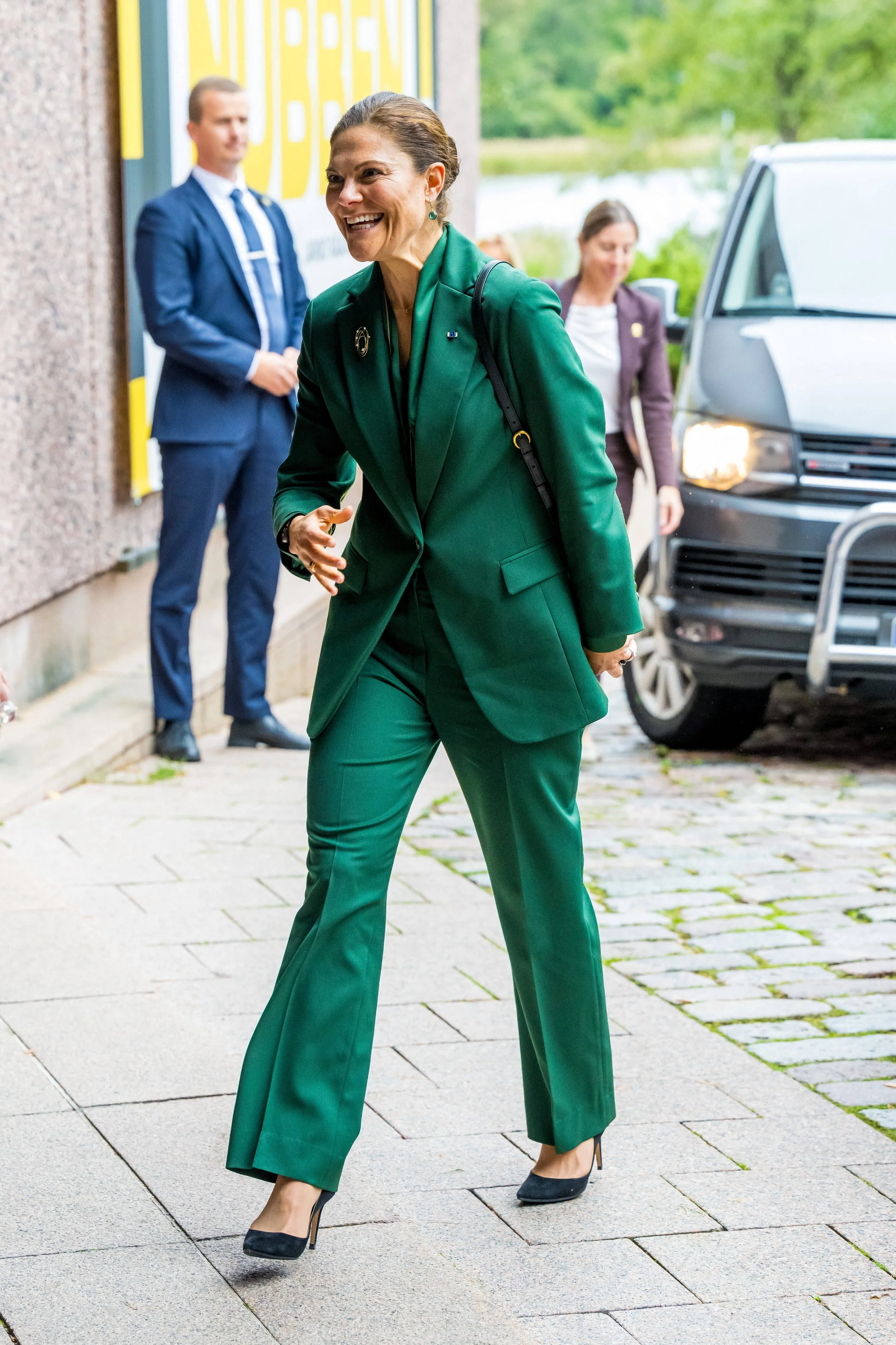 Crown Princess Victoria Visits Hanaholmen Swedish-Finnish Cultural Centre in Espoo
