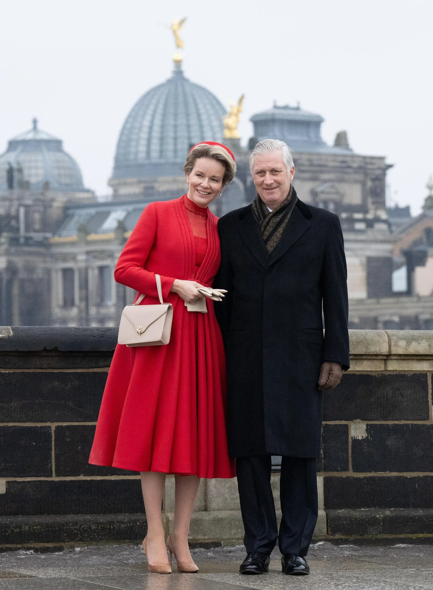 The King and Queen of the Belgians Tour Dresden
