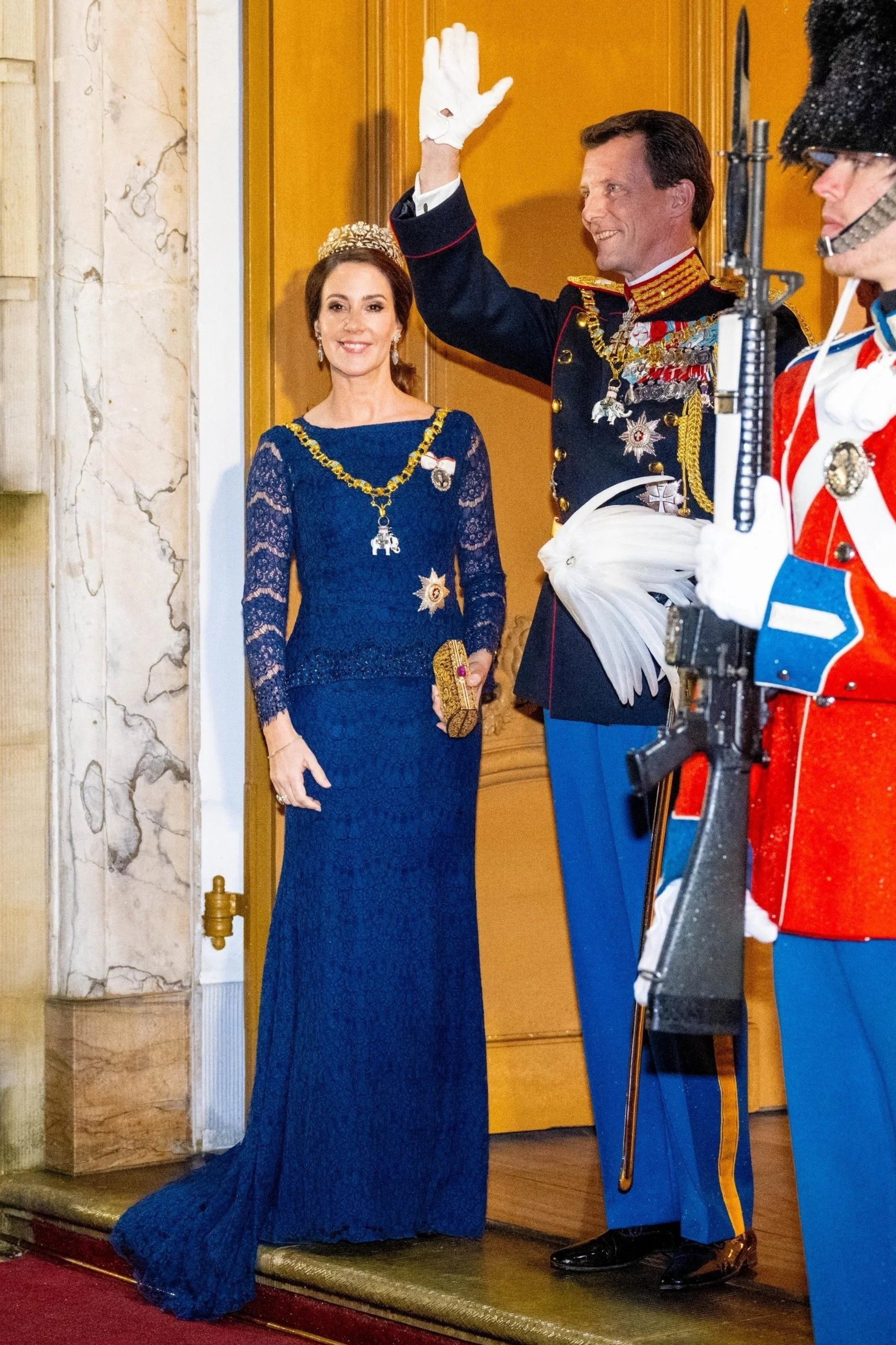 Princess Marie Attends New Year's Reception 2024