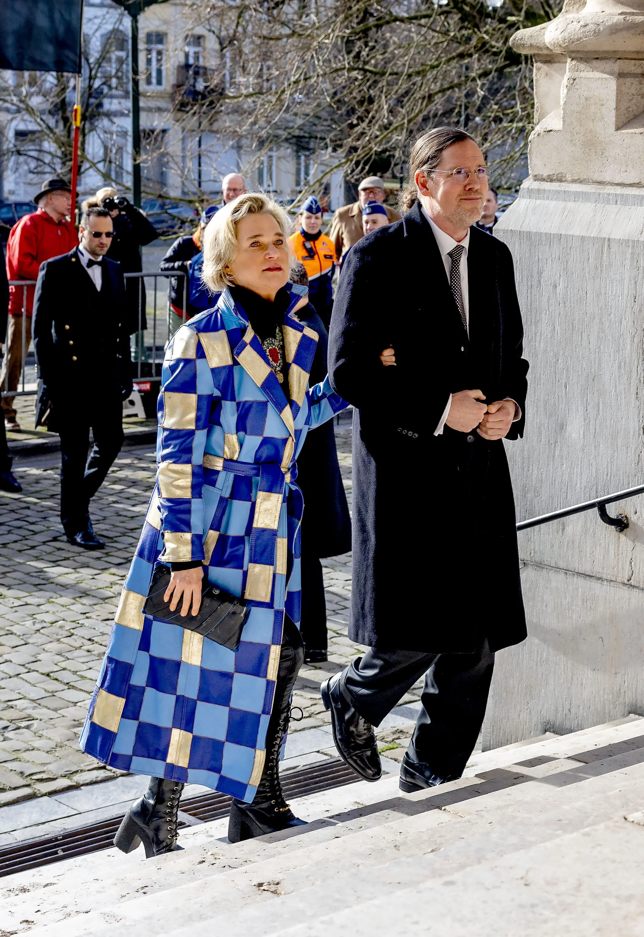Princess Delphine Attends the 2024 Mass for the Deceased Members of the Royal Family