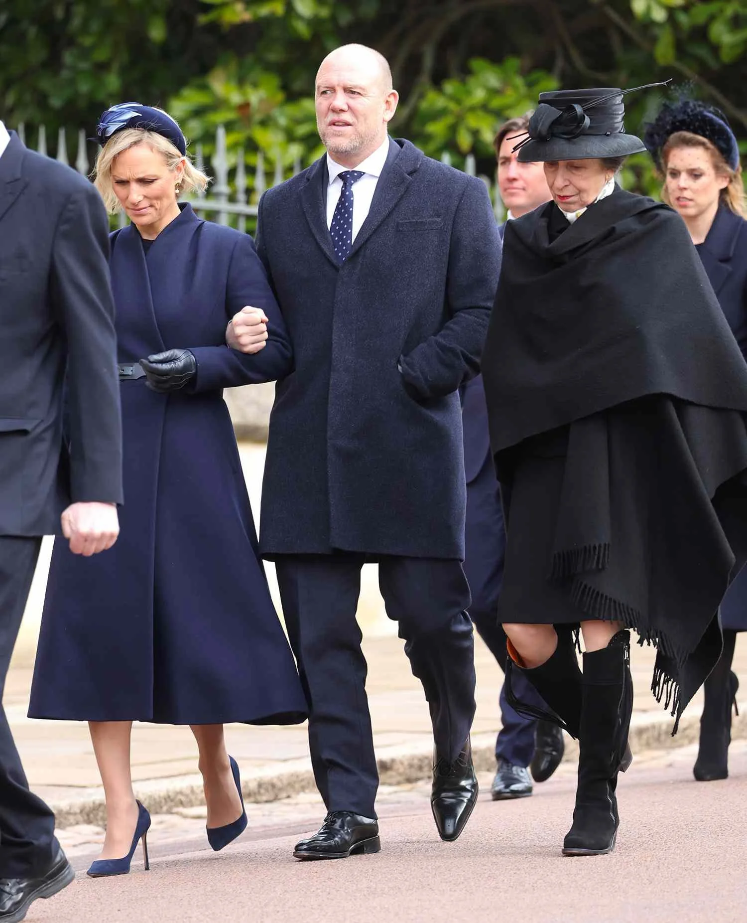 The Princess Royal and Zara Tindall Attend Thanksgiving Service for King Constantine II