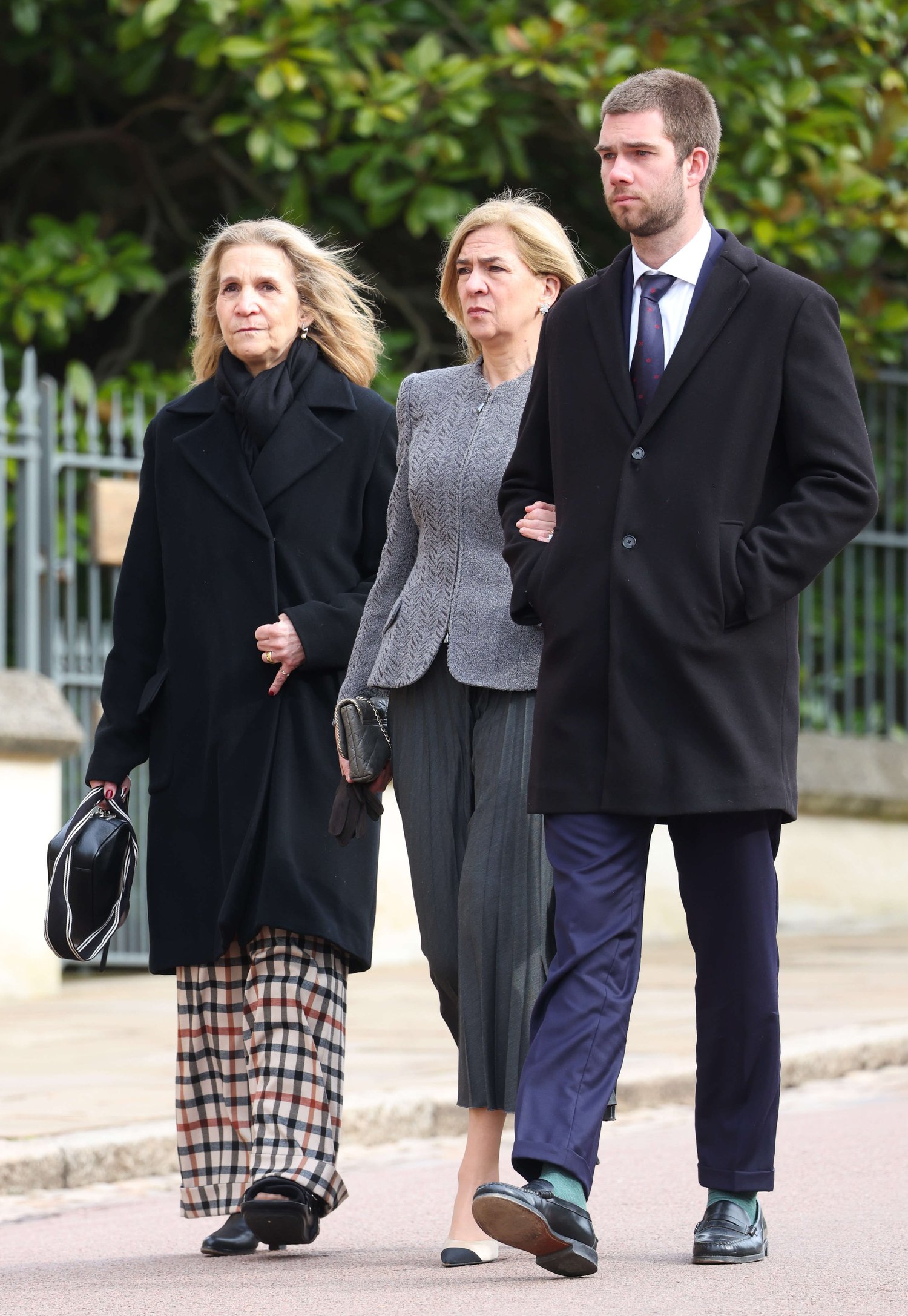 Infanta Elena and Infanta Christina Attend Thanksgiving Service for King Constantine II