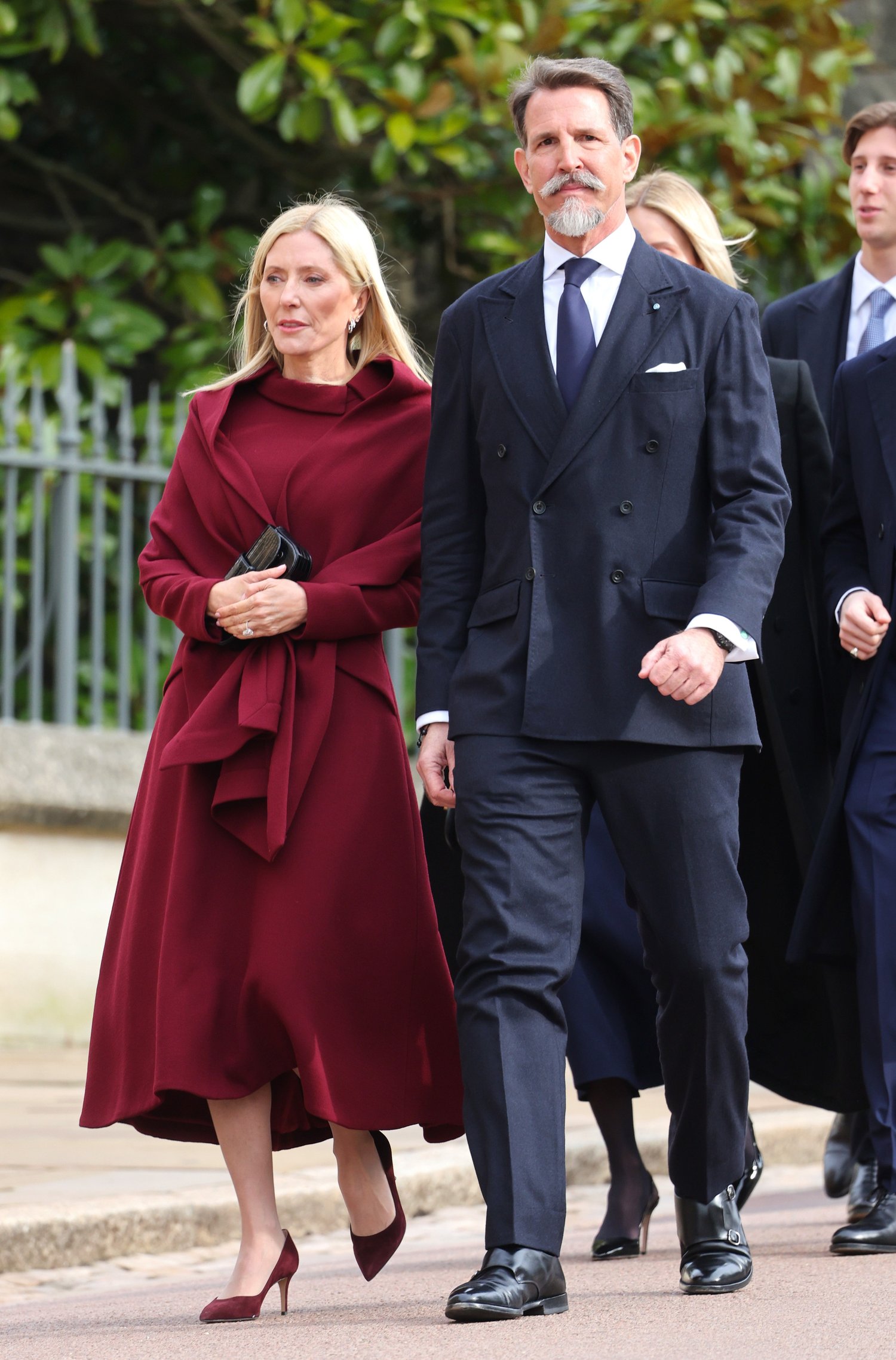 Crown Princess Marie-Chantal Attends Thanksgiving Service for King Constantine II