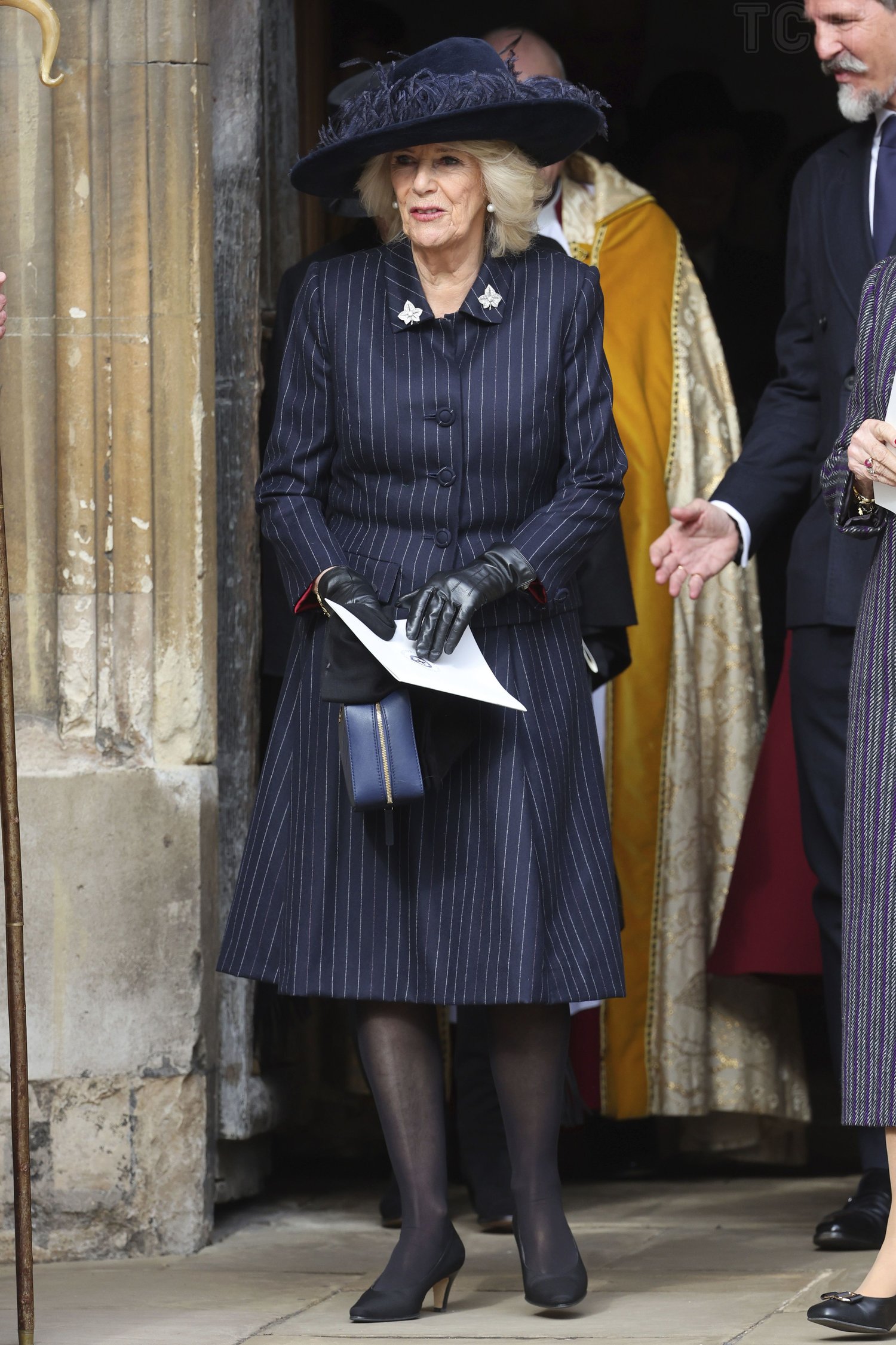 Queen Camilla Attends Thanksgiving Service for King Constantine II