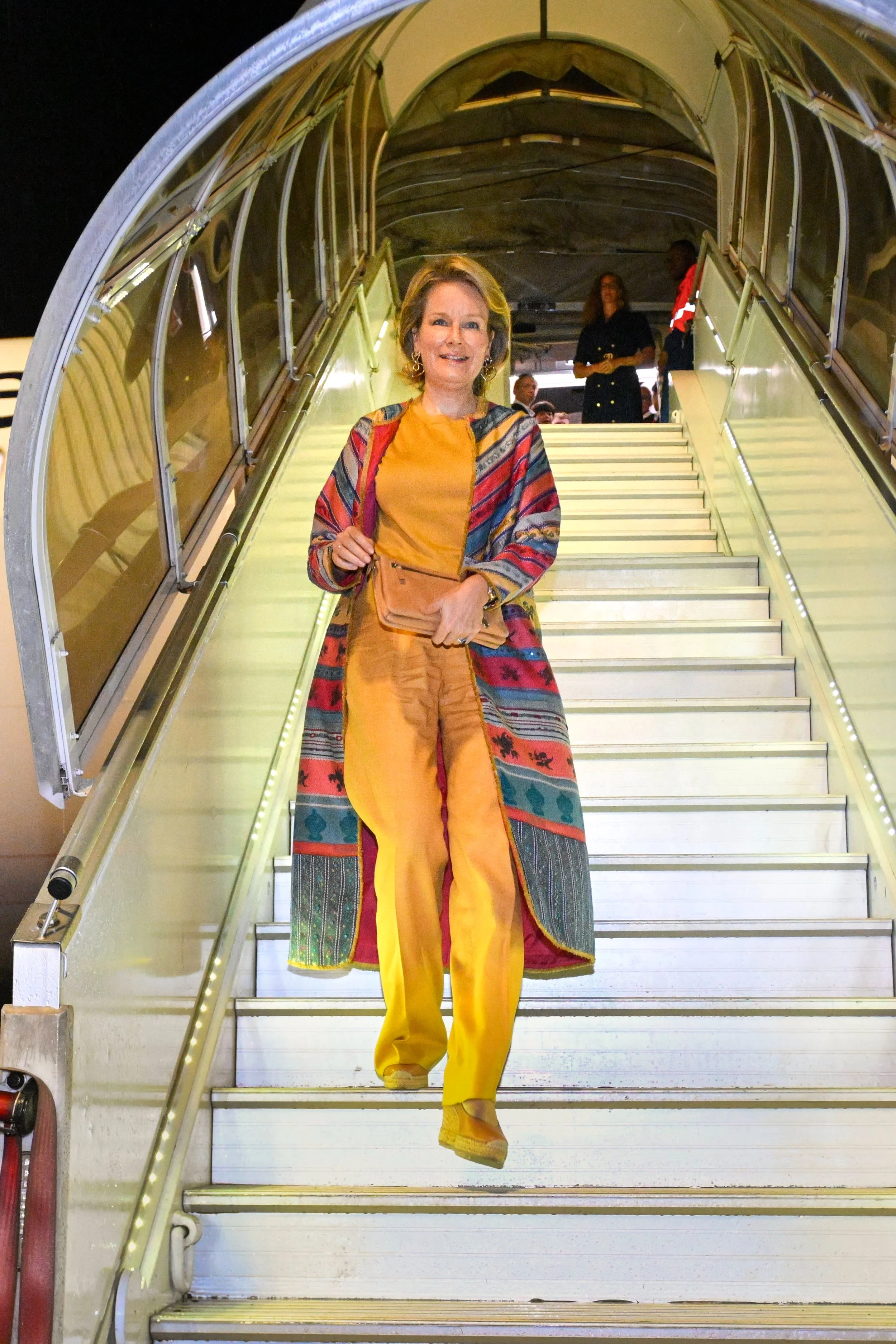 Queen Mathilde Arrives in Côte d'Ivoire For UN Working Visit