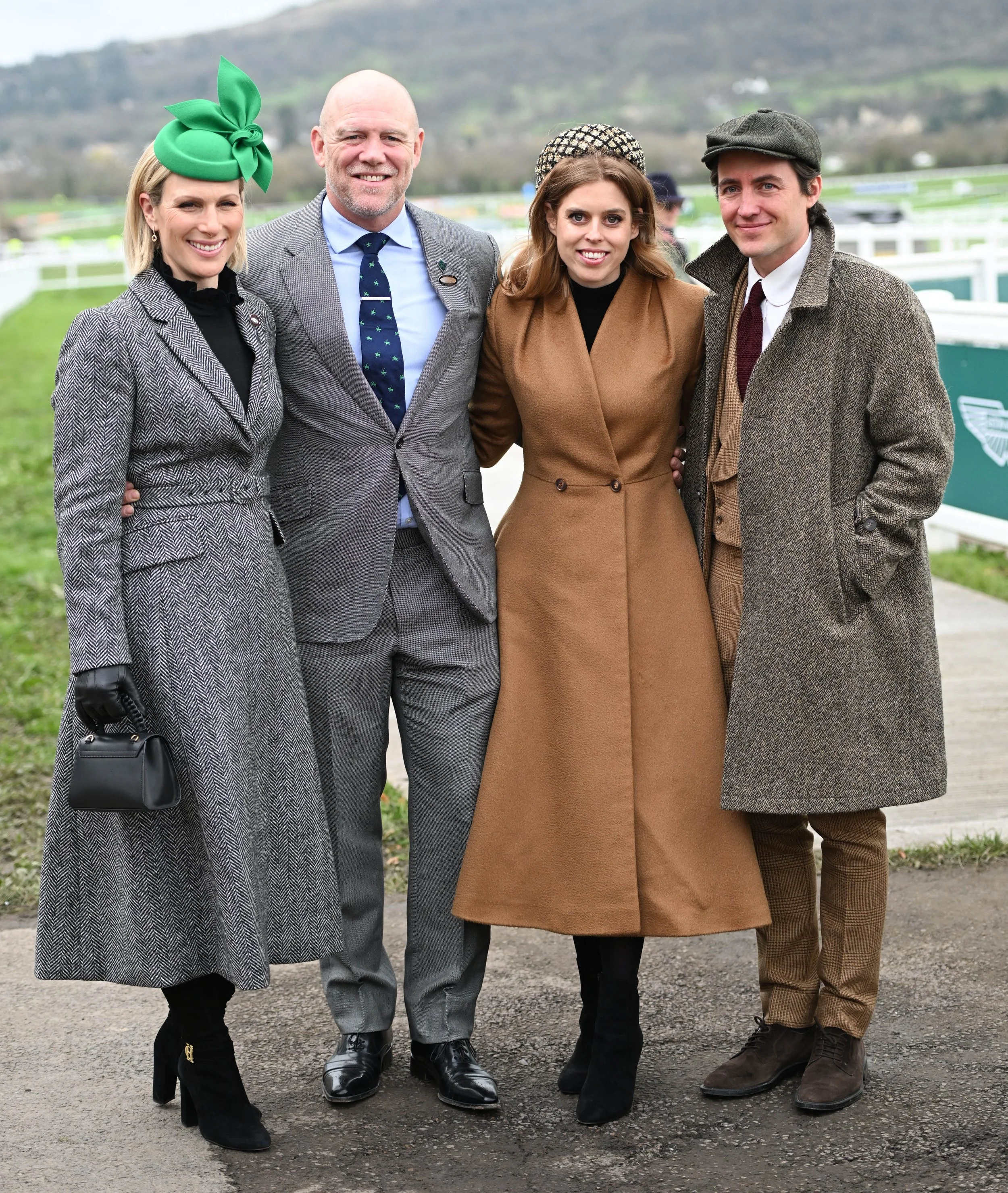Princess Beatrice and Zara Tindall Attend Cheltenham Festival 2024 Day 3