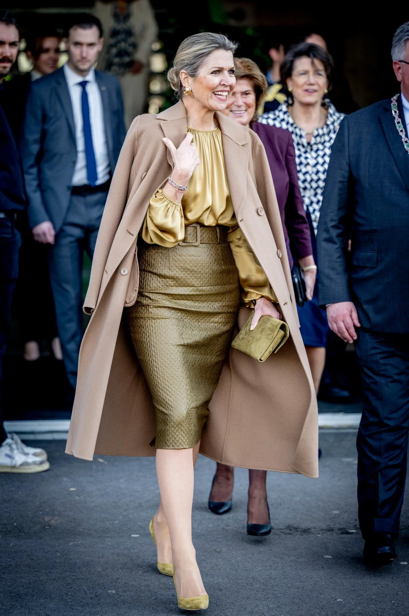 Queen Maxima Attends National Circular Economy Conference in De Vasim in Nijmegen