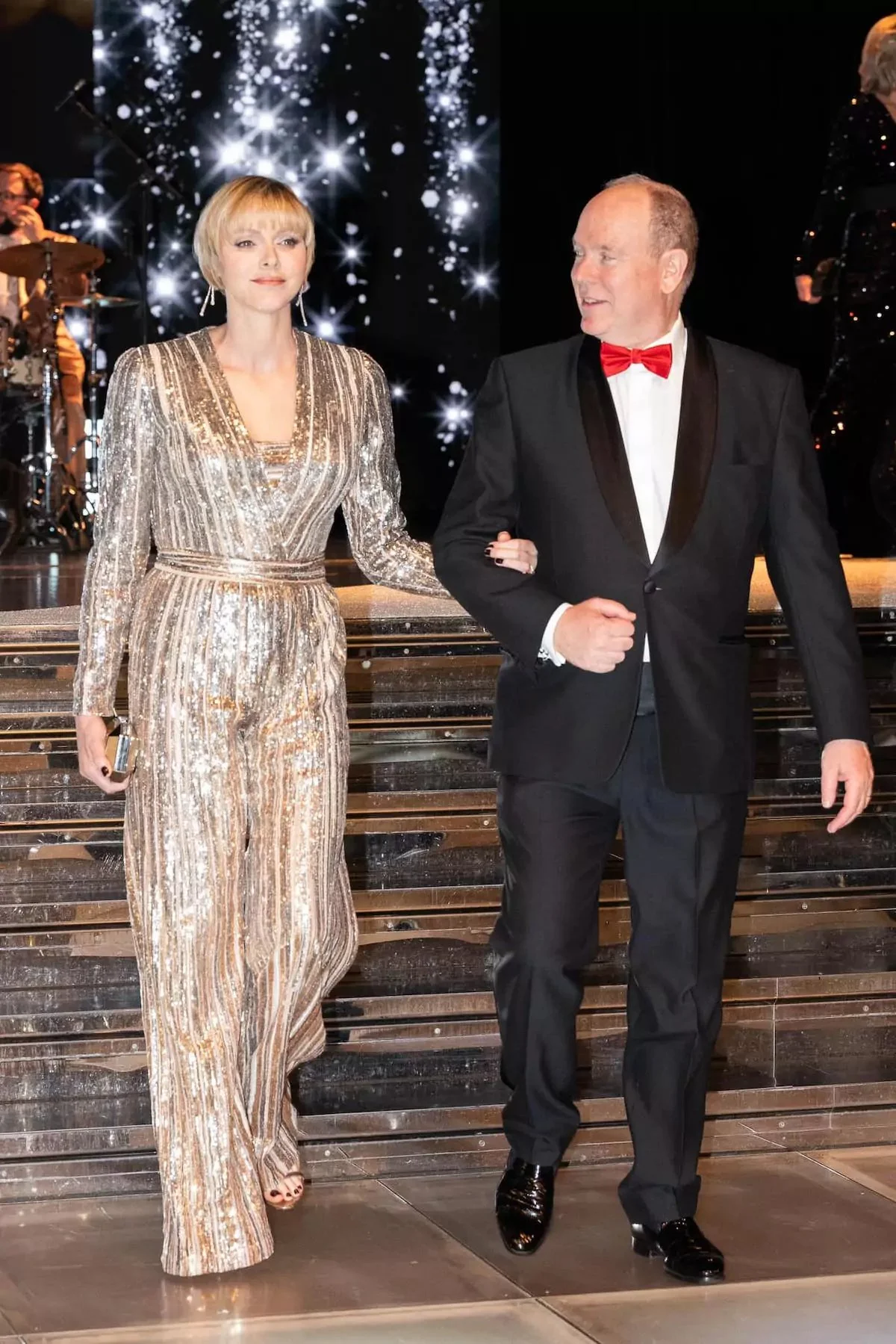 The Prince and Princess of Monaco Attend Rose Ball 2024