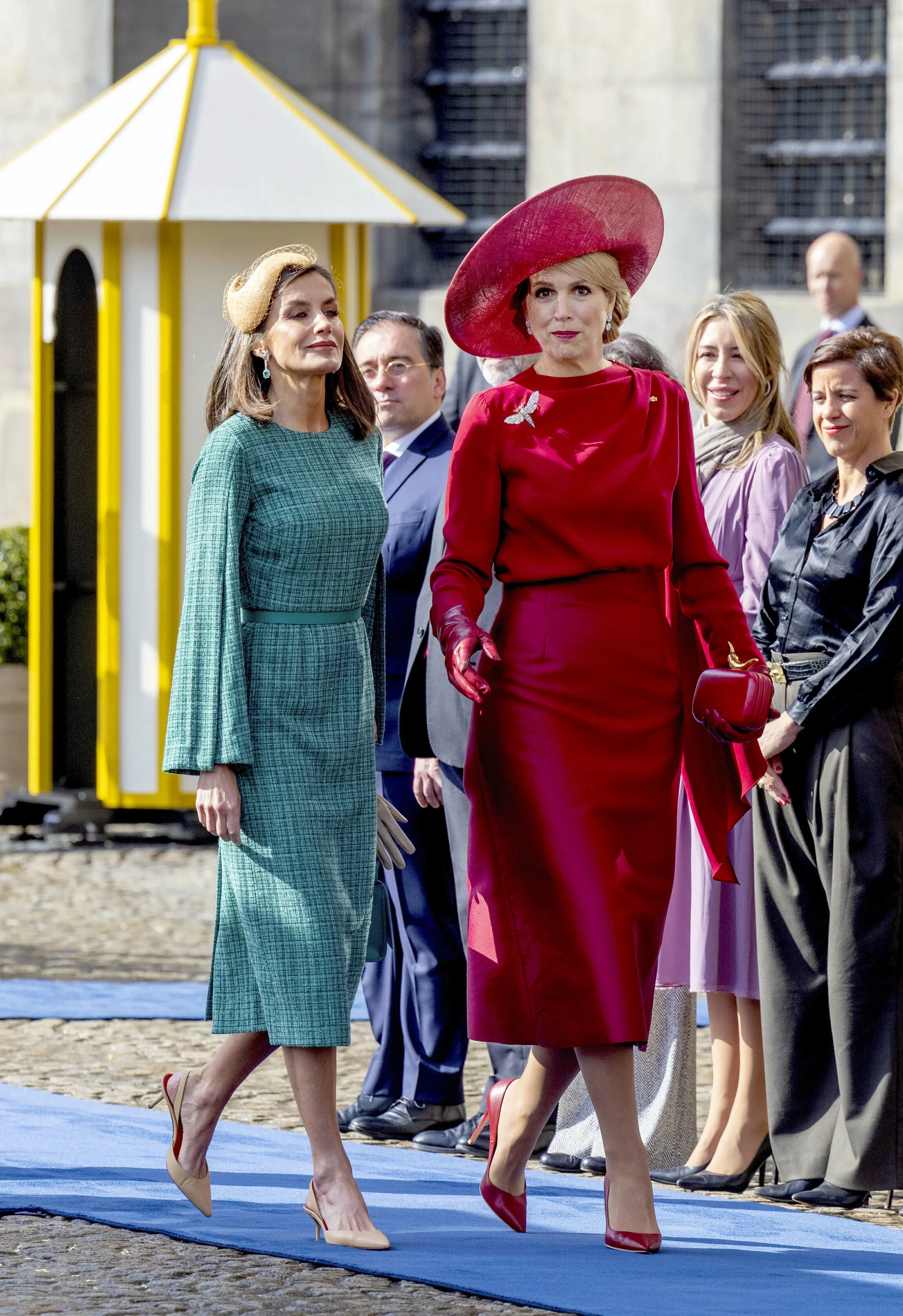 The King and Queen of the Netherlands Welcome the King and Queen of Spain for State Visit