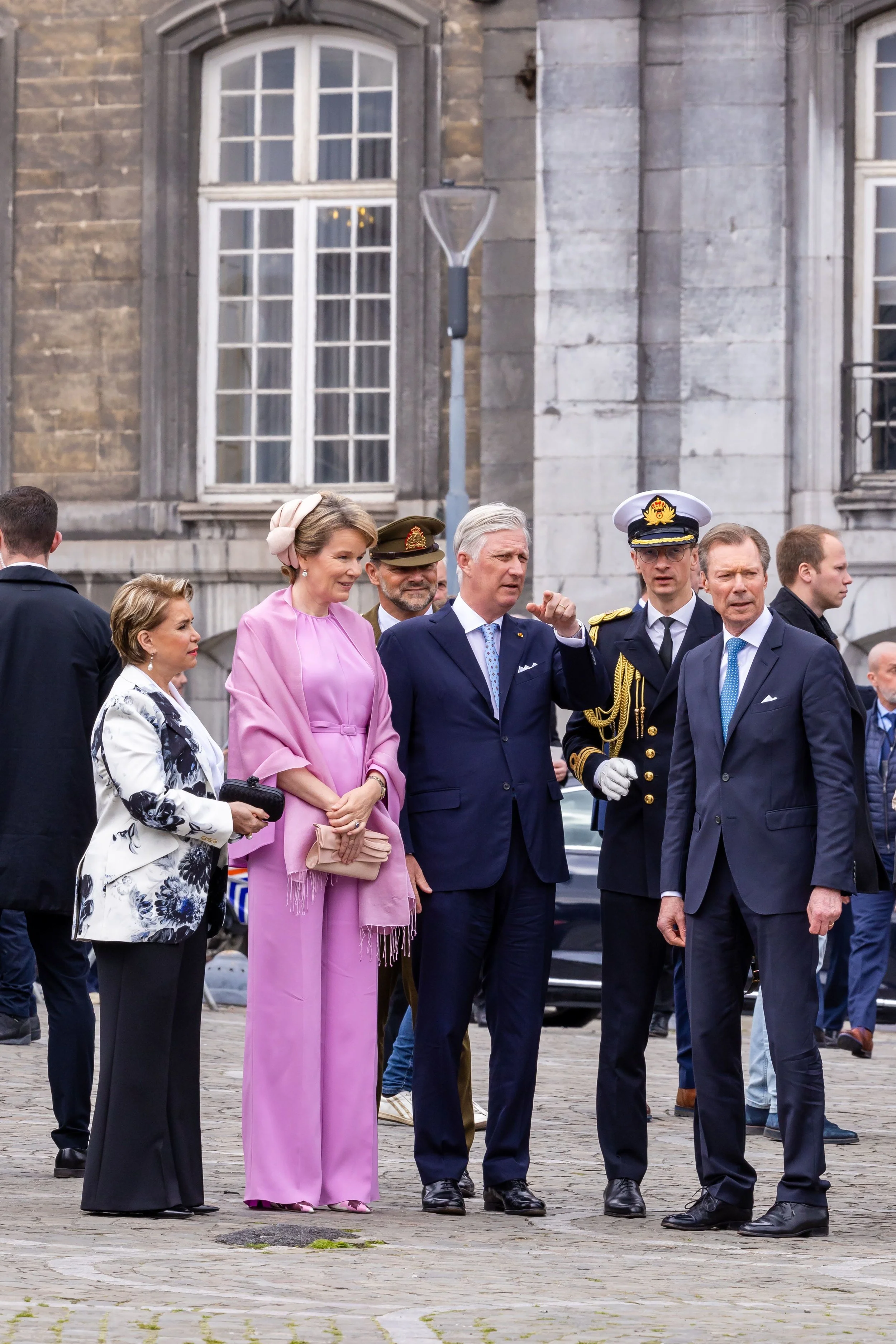 The King and Queen of the Belgians and The Grand Duke and Grand Duchess of Luxembourg Visit Liege