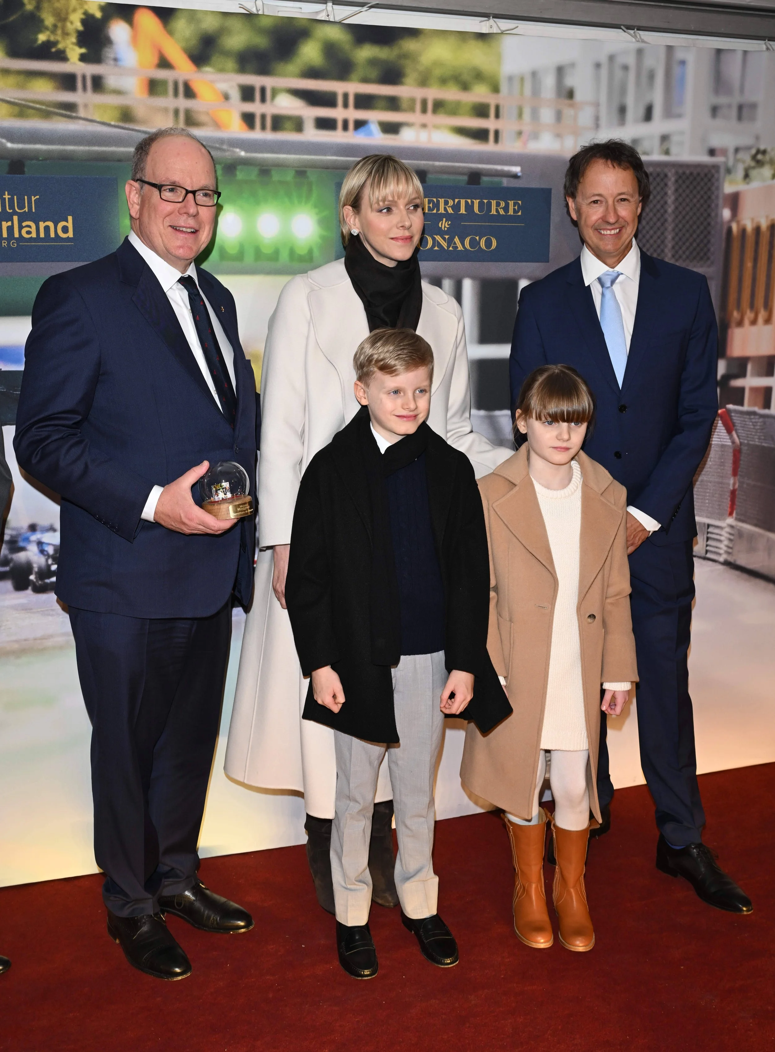 The Prince and Princess of Monaco Attend Miniatur Wunderland in Hamburg