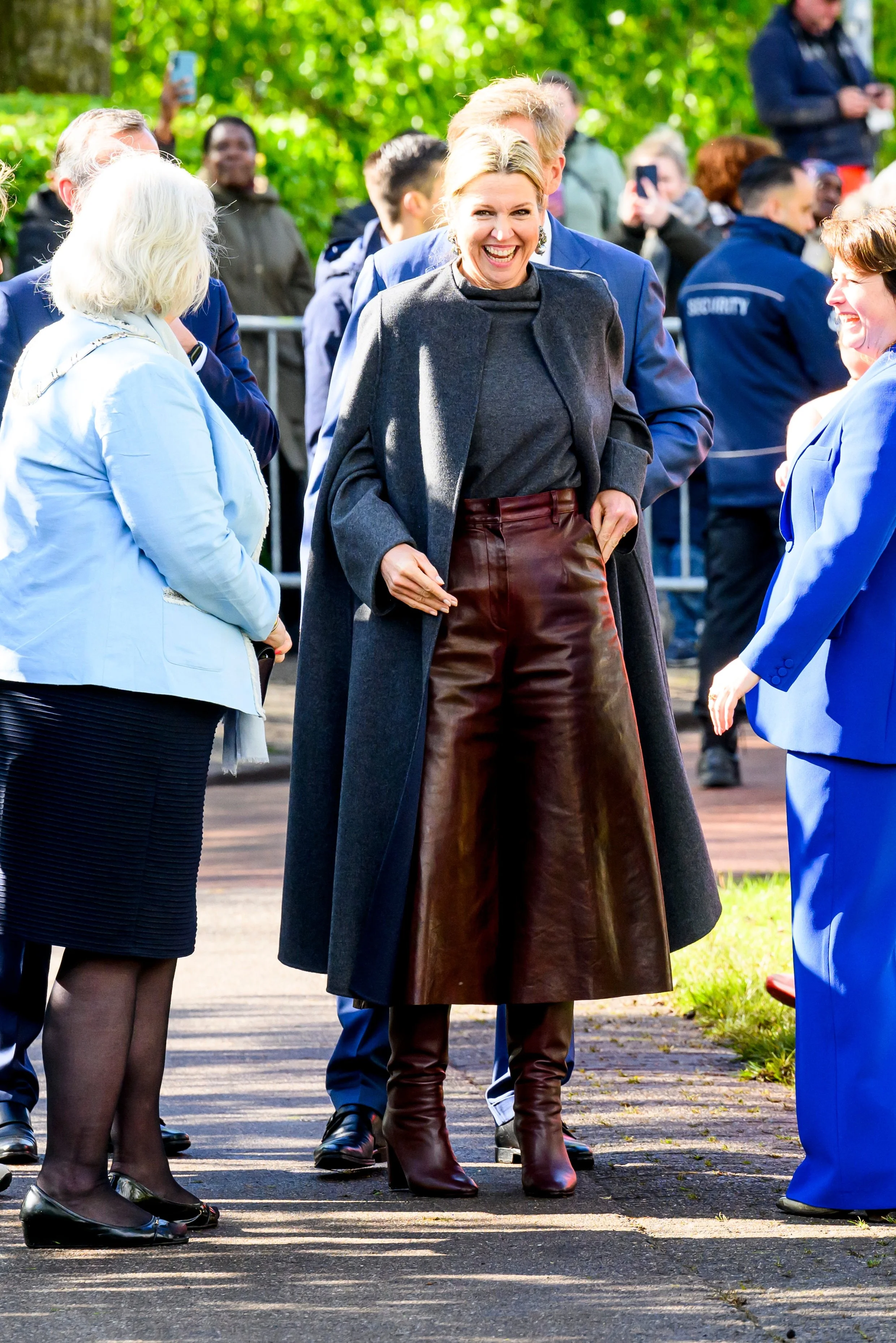 The King and Queen of the Netherlands Attend King's Games 2024 in Hoofddorp