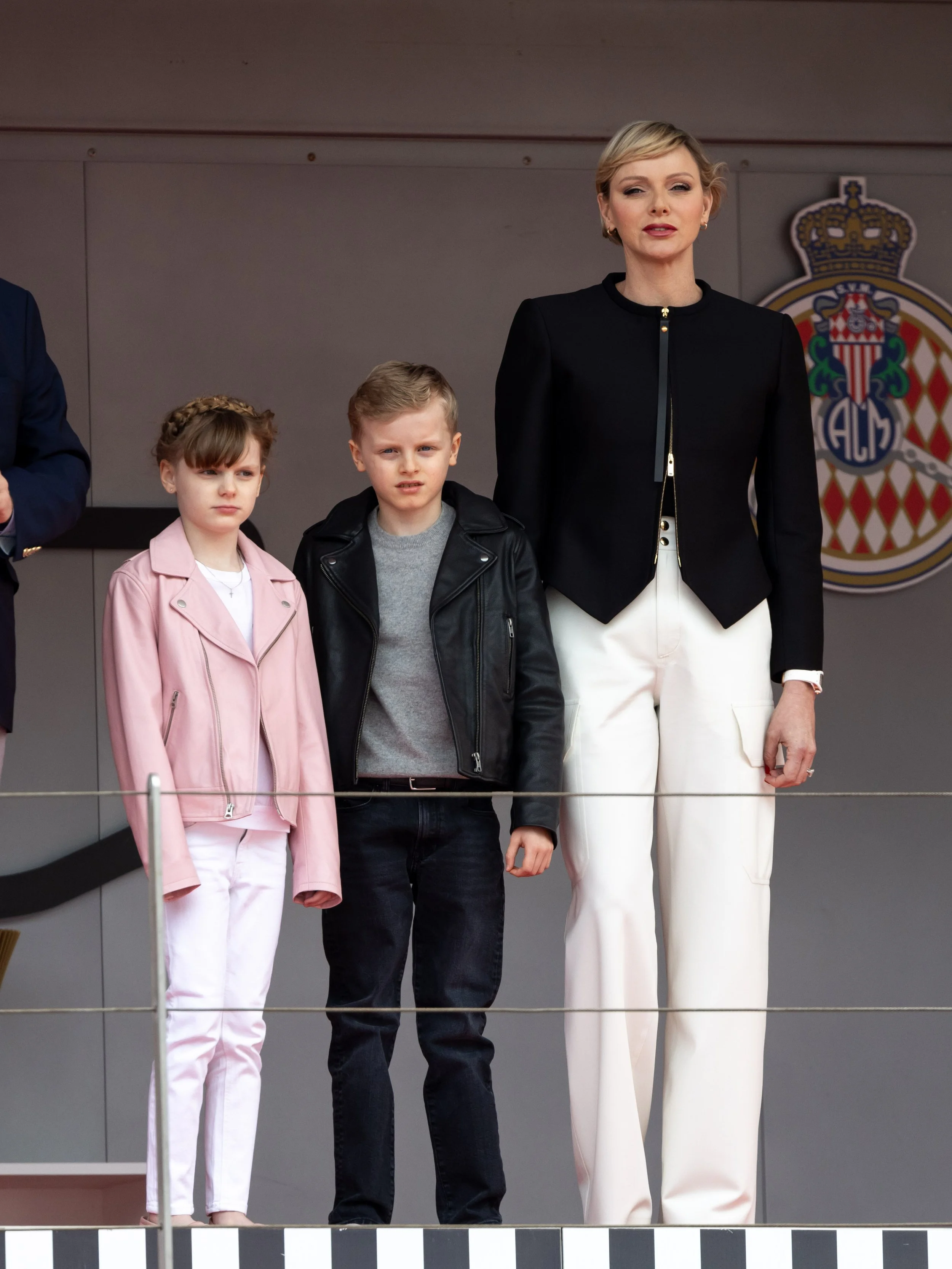 The Prince and Princess of Monaco Attend Monaco Grand Prix Formule E