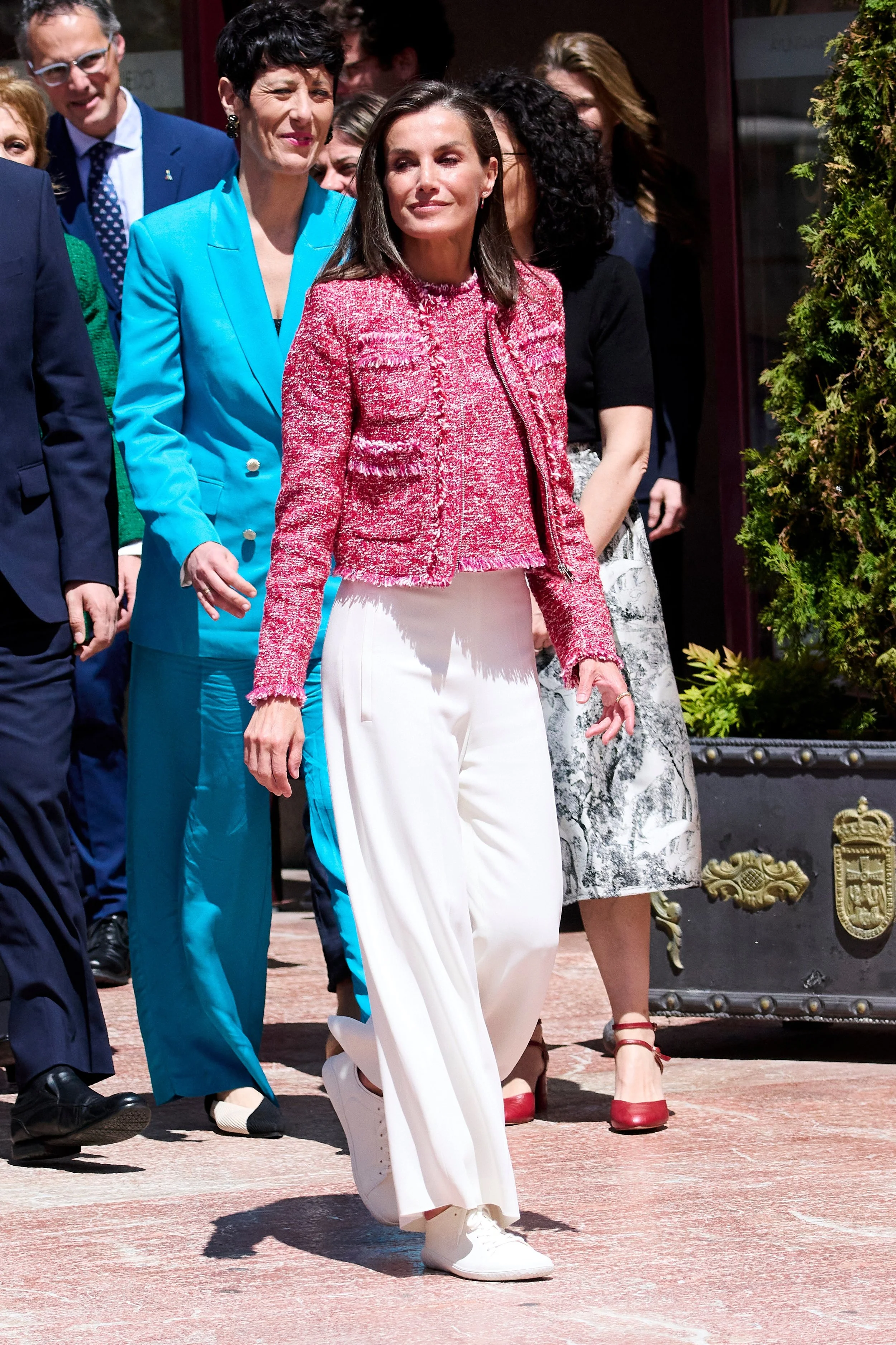 Queen Letizia Attends Red Cross World Day 2024 Event in Oviedo