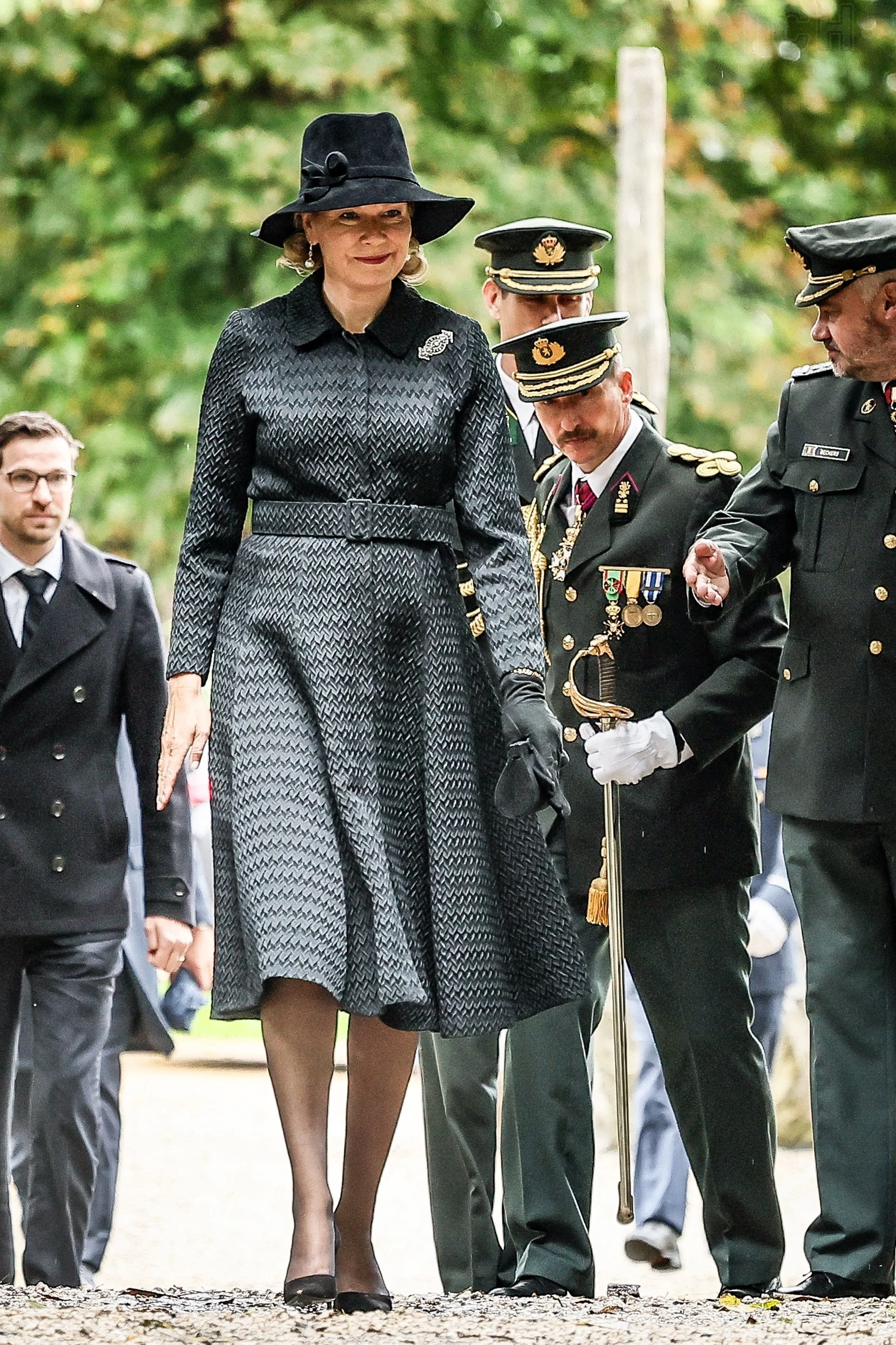 Queen Mathilde Marks the 80th Anniversary of the Liberation of Liege