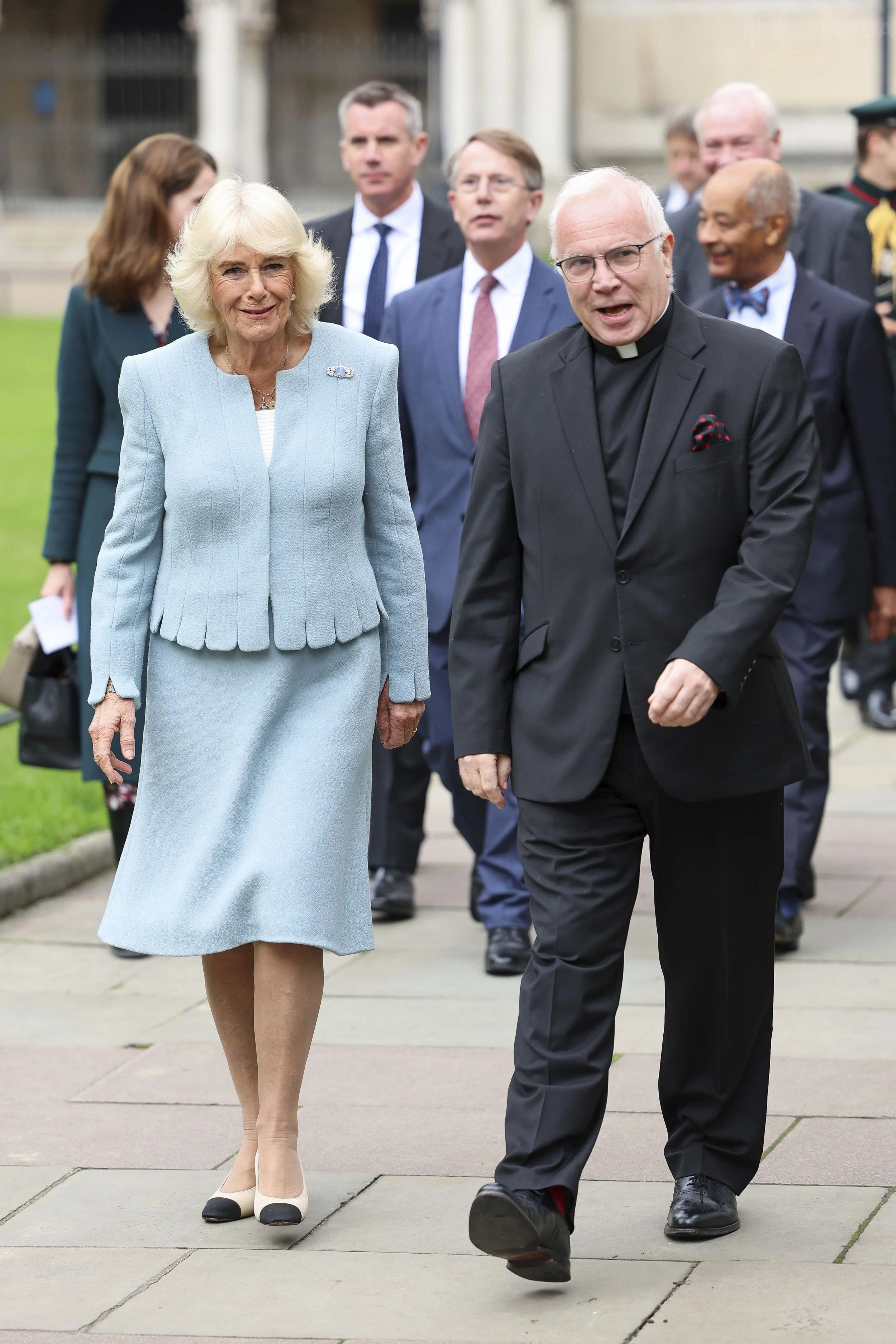 Queen Camilla Visits The Westminster Abbey Sacristy Project