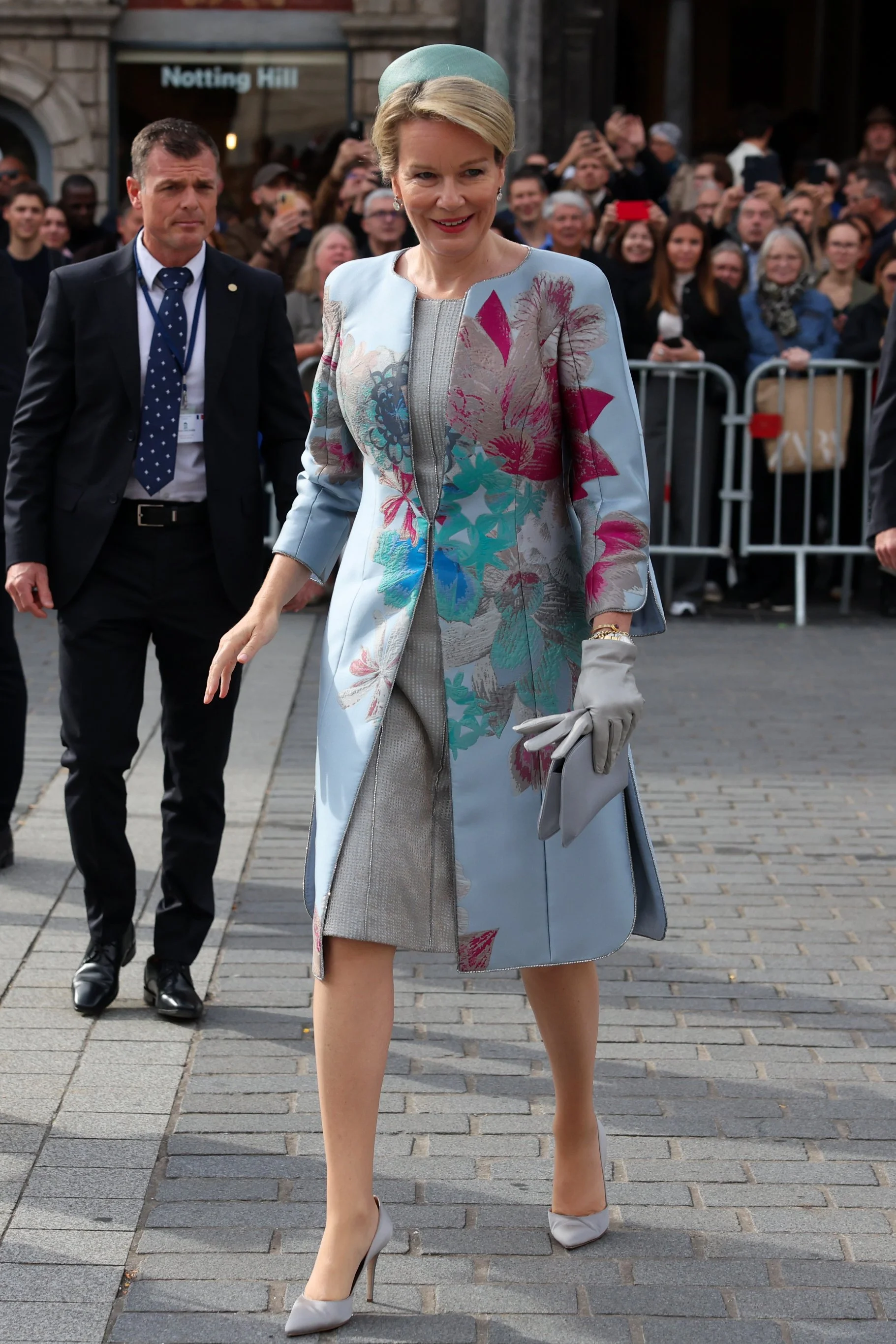 The King and Queen of the Belgians Visit Chateau de Chantilly