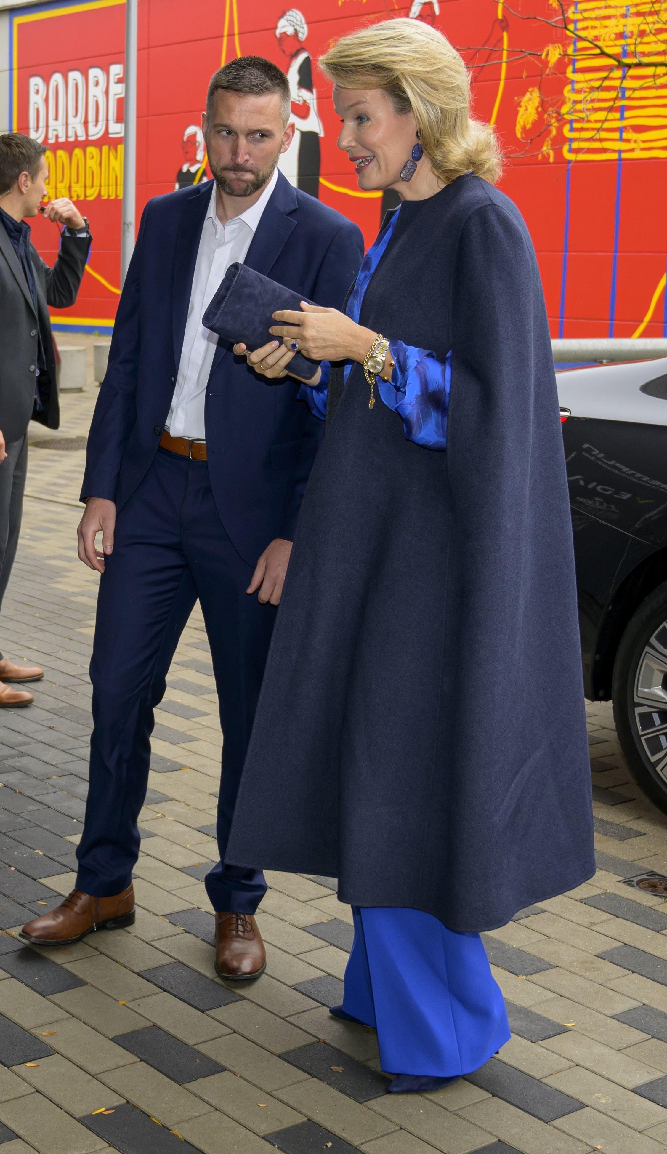 Queen Mathilde Visits Youth Projects in Hasselt and Verviers