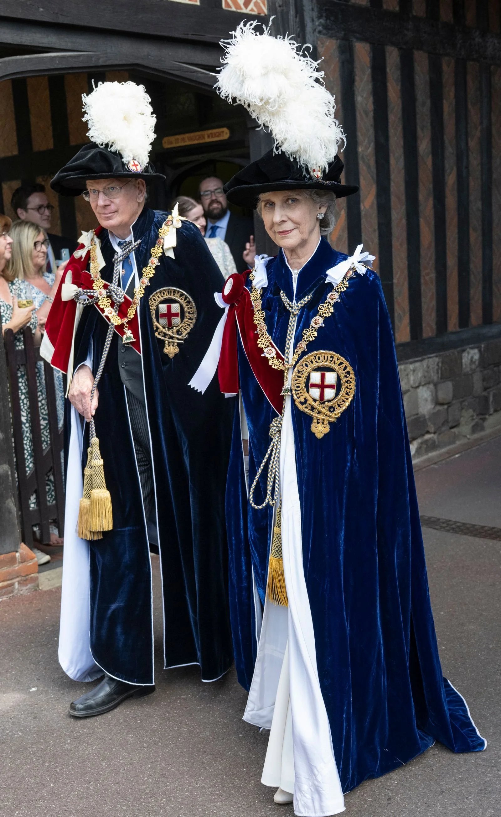The Duke and Duchess of Gloucester Attend the Order Of The Garter Service 2025